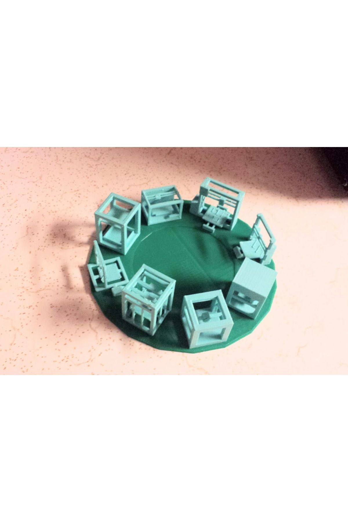 Vision Craft 3D yazıcı mum tutucusu