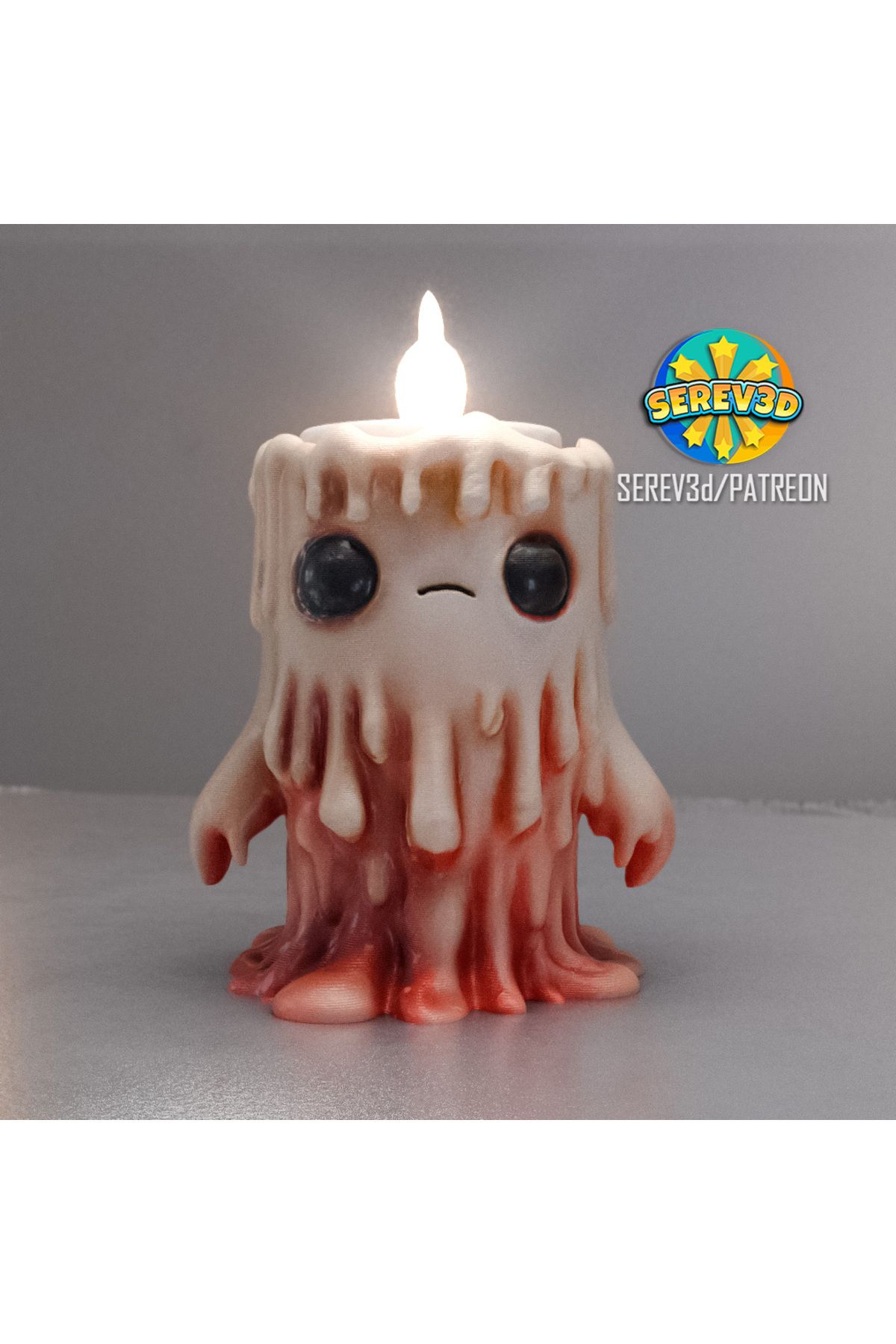Vision Craft Sevimli erimiş mum tutucu - Serev3d