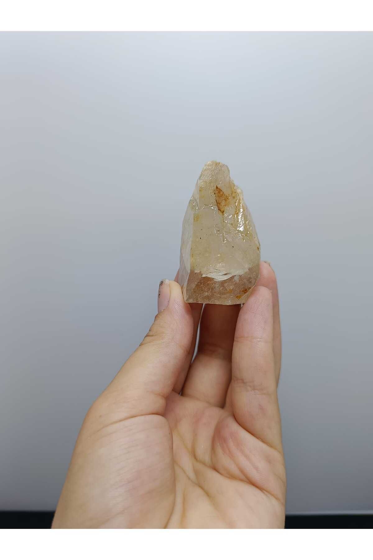 Elioure Beyaz Kristal Kuvars Doğal Taş Kütle, Enerji ve Pozitiflik Kaynağı