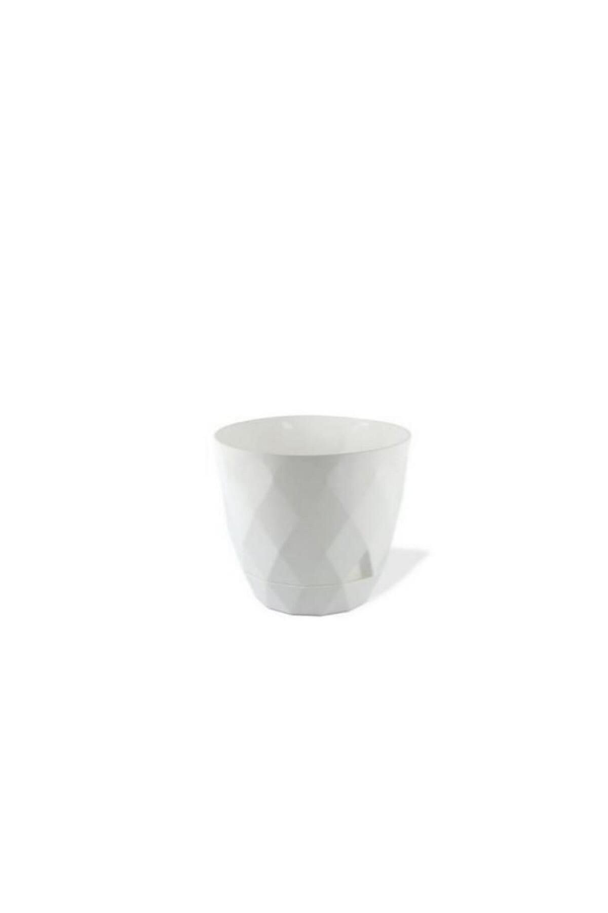 Omnipazar KRS-456 Yakamoz Tabaklı Plastik Saksı Takımı 15 Litre No 6