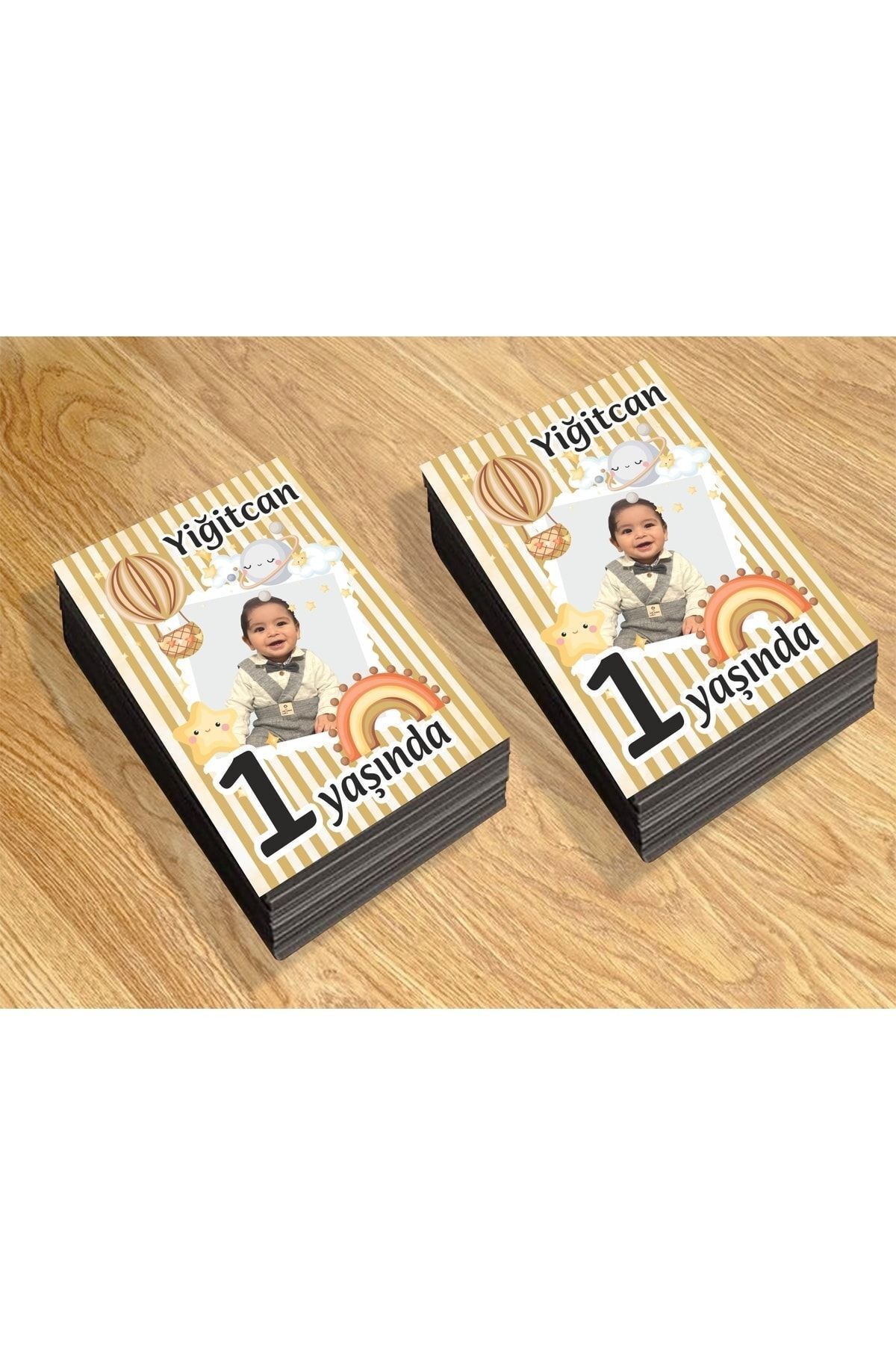 Elioure Kişiye Özel Resimli Doğum Günü Magnetleri, 8 Tema, 7x5 cm, 10 Adet