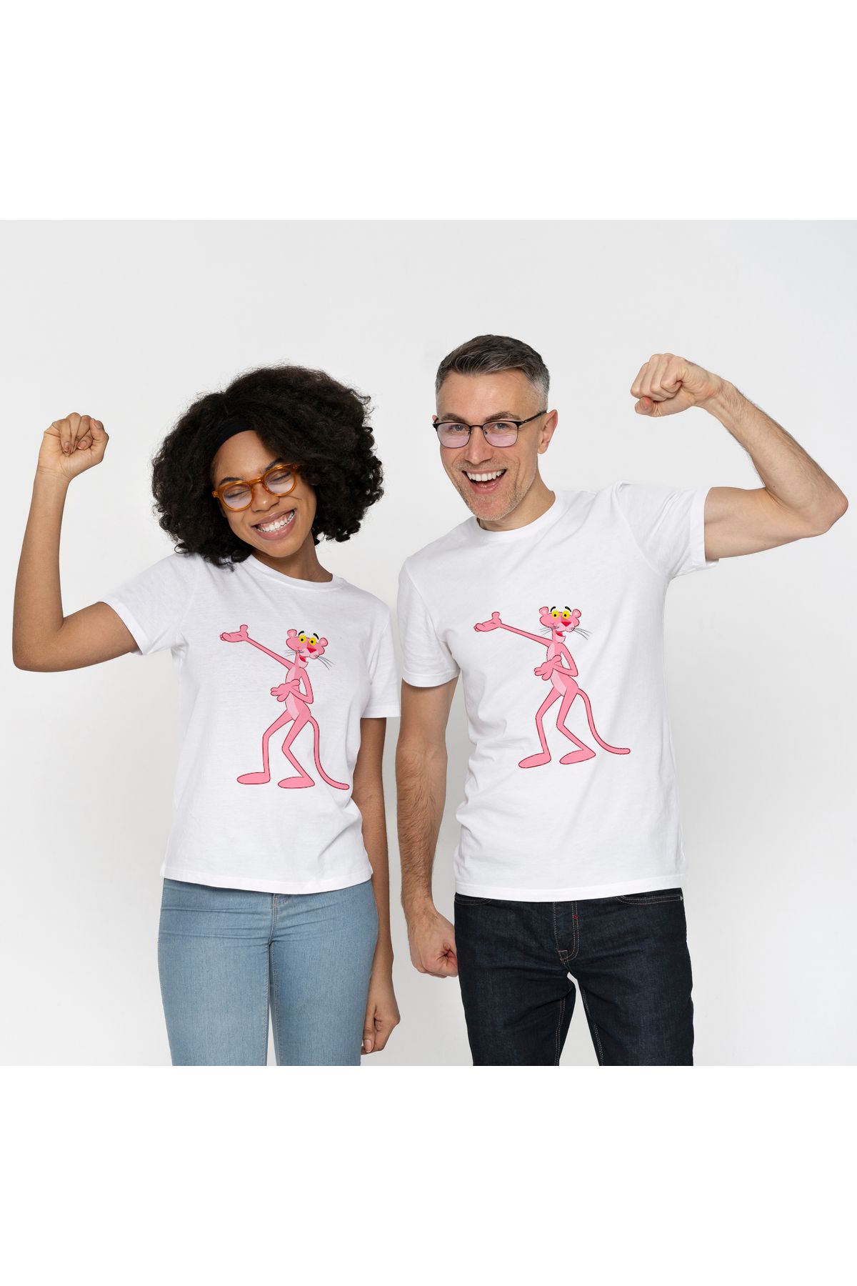 Tuğser Collection PEMBEPANTER BASIC T-SHIRT