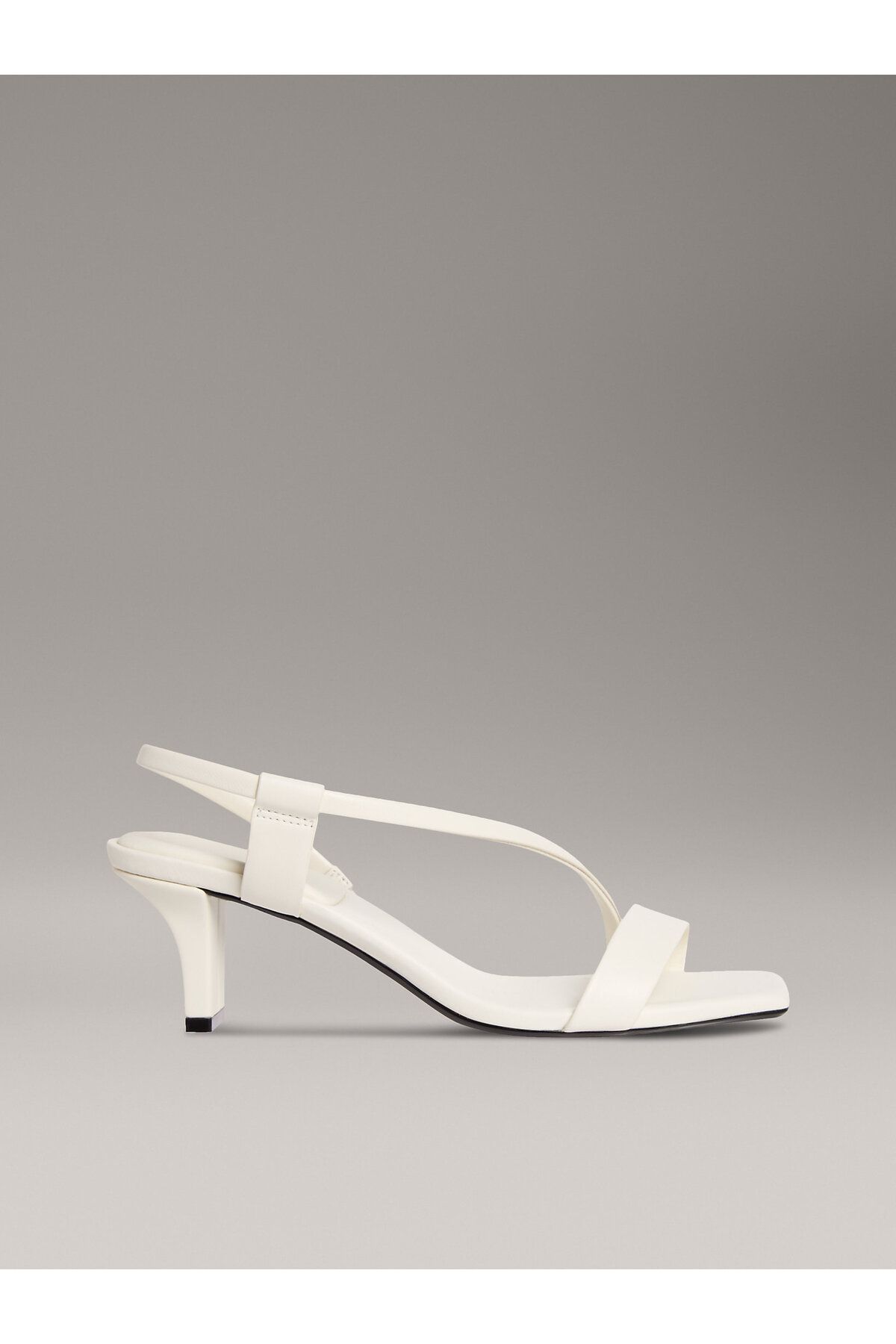 Calvin Klein Leather Heeled Sandals