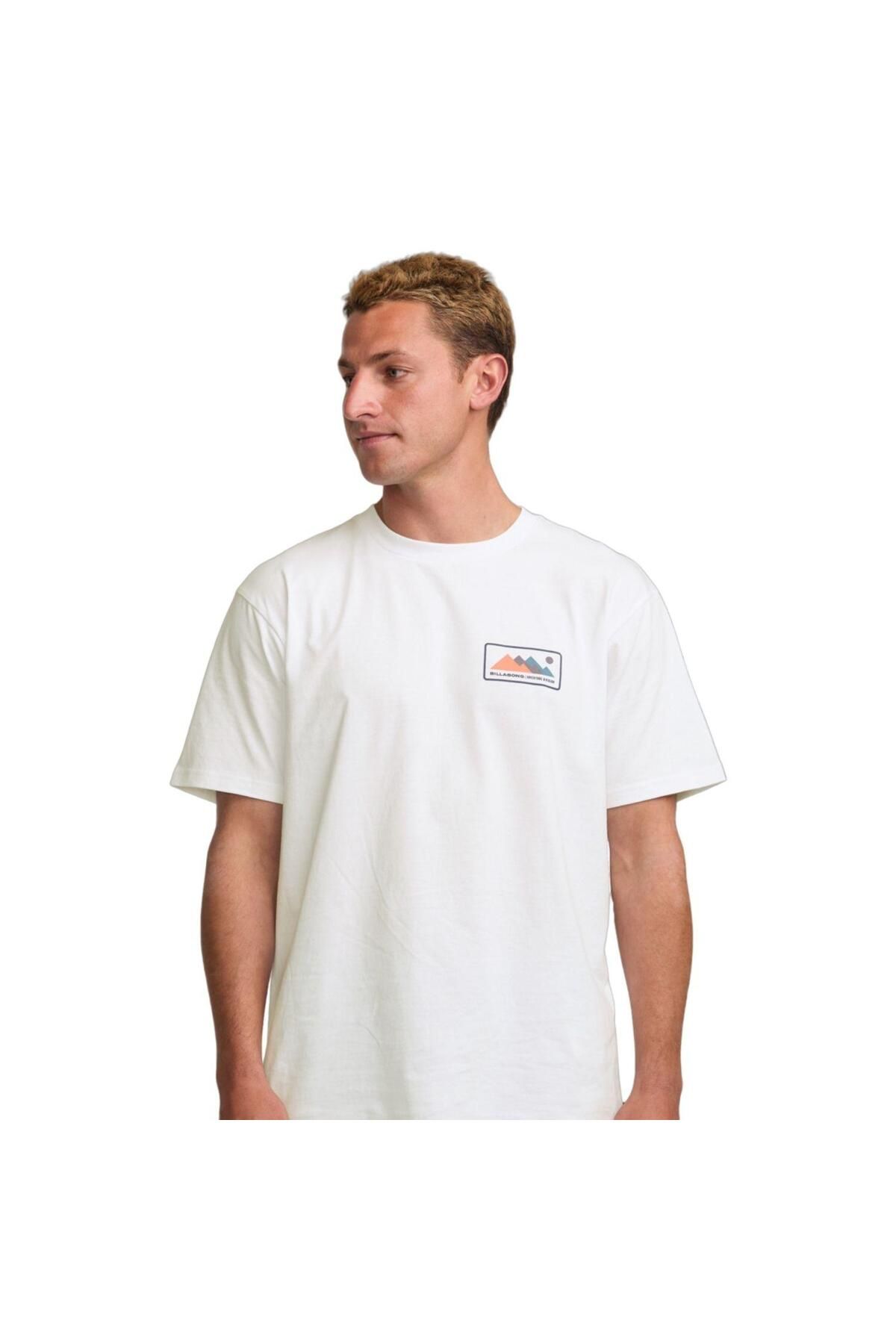 BİLLABONG Billabong Range Adiv Erkek Beyaz Tişört