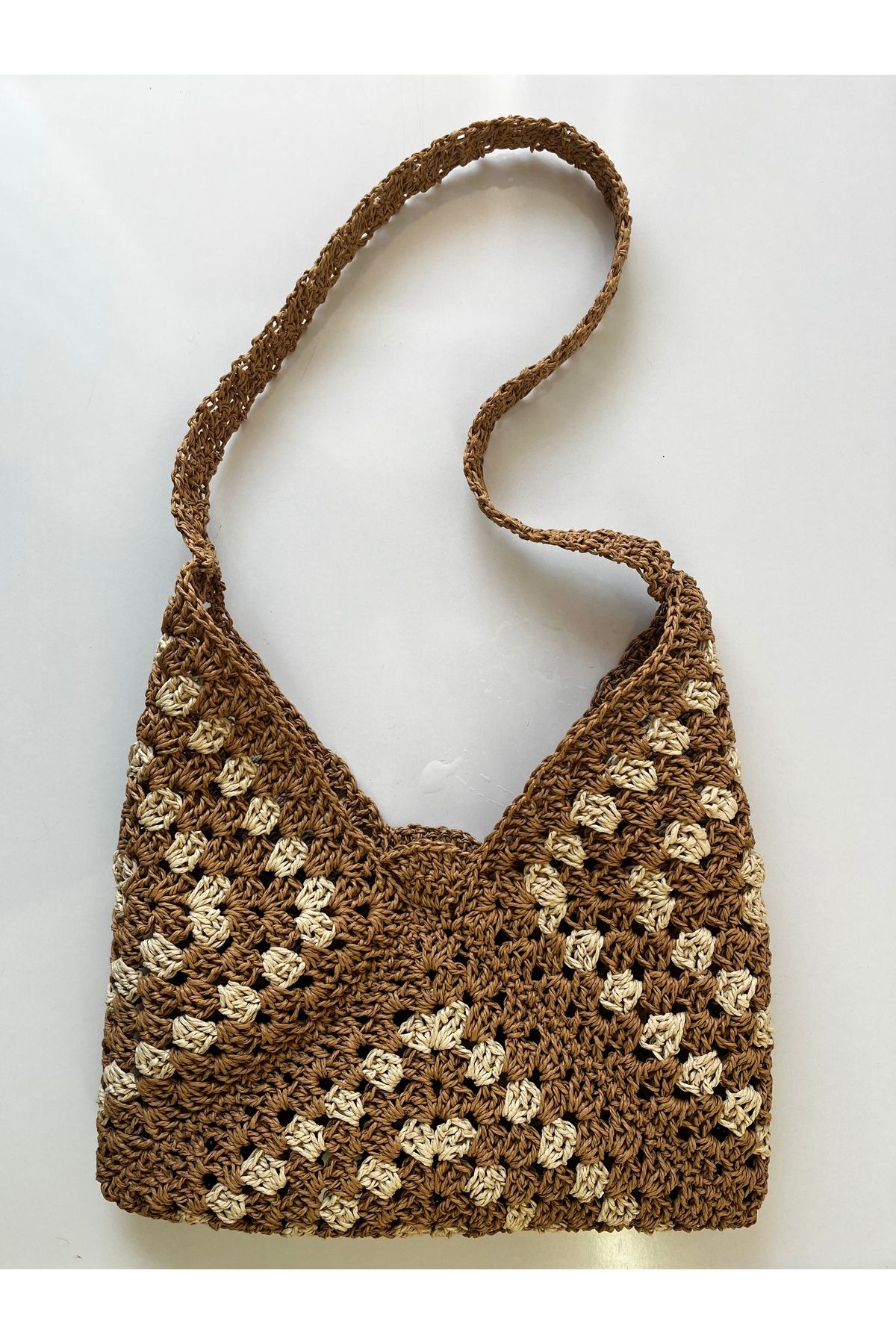 MODA Hasır Rafya Zarf Çanta