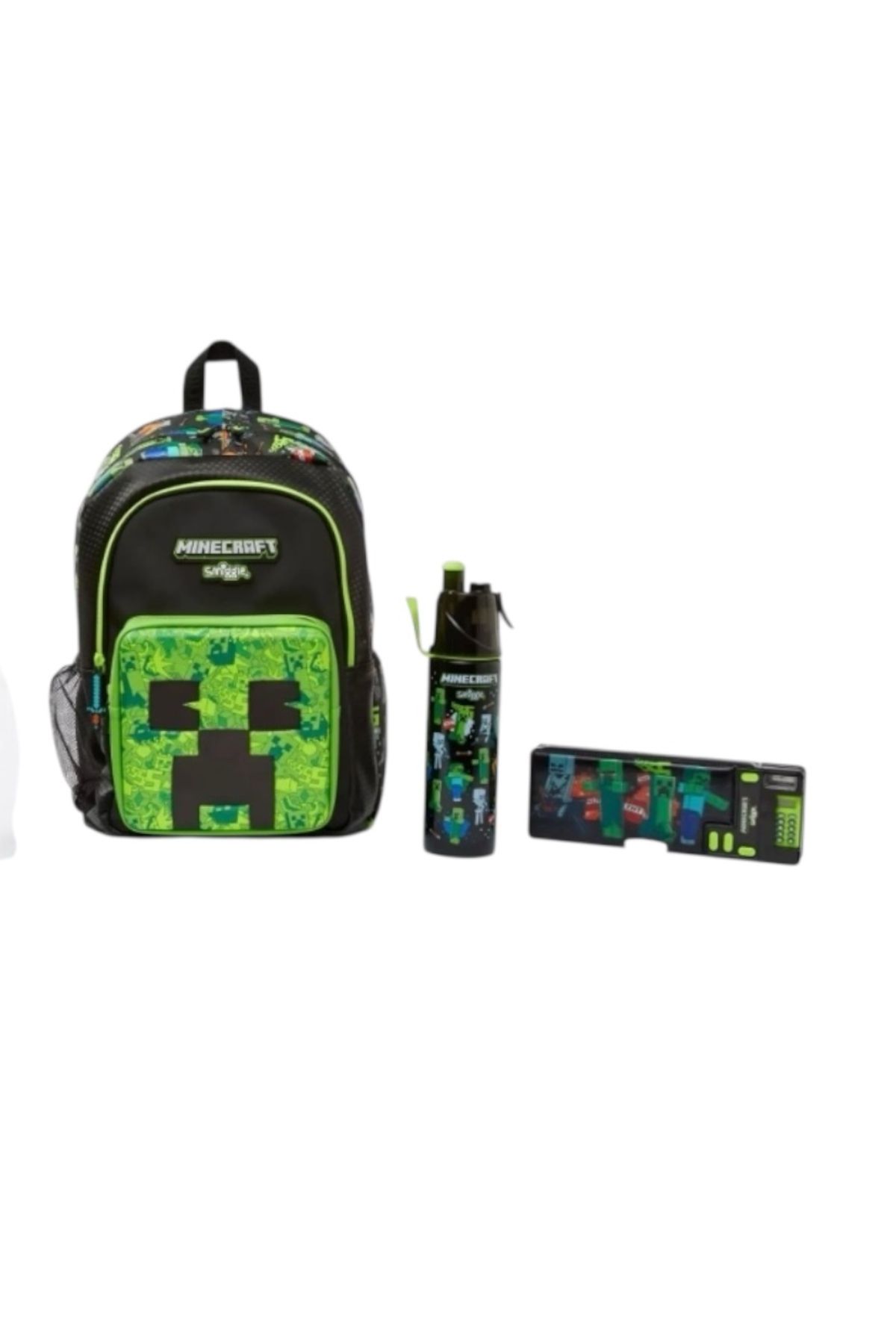 SMIGGLE MineCraft 3’Lü Okul Çanta Seti