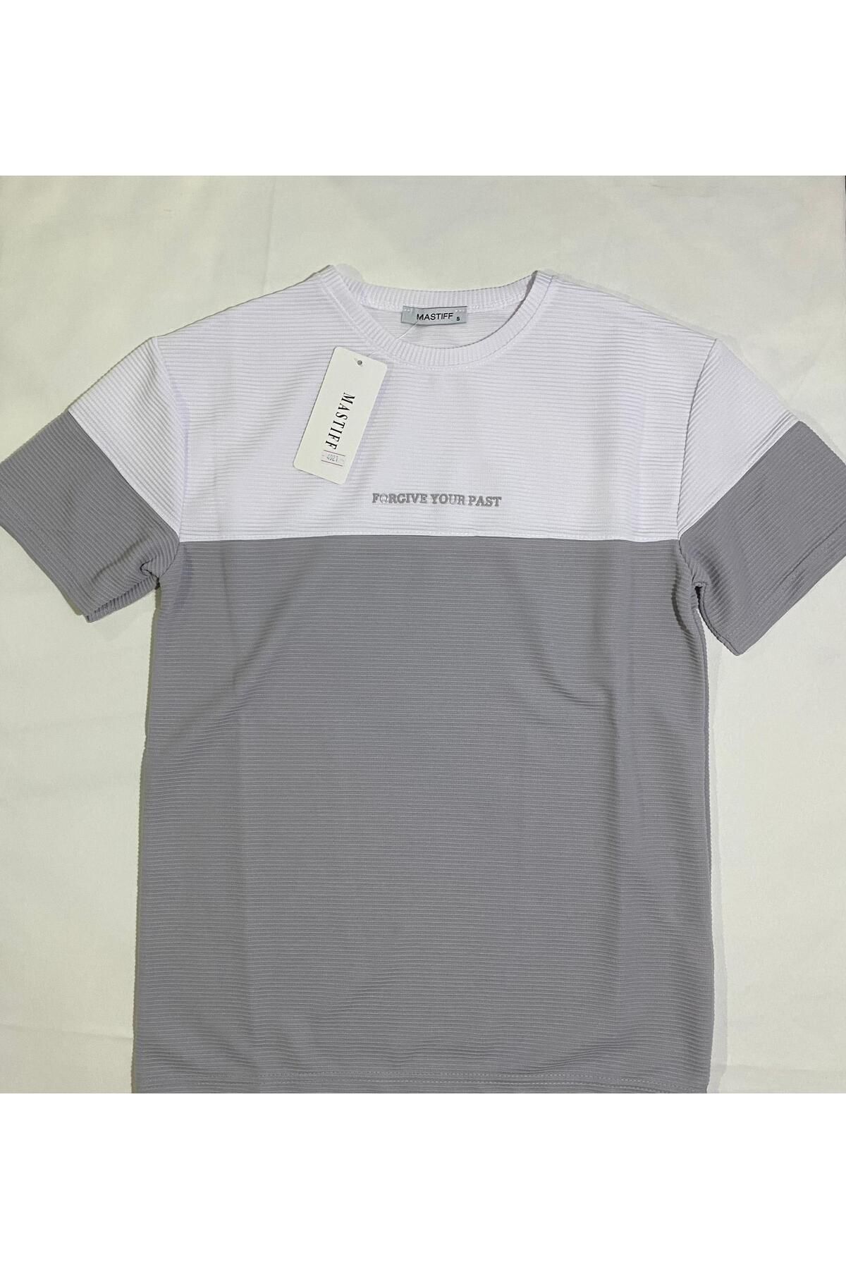 safr world Topçu Waffle Yaka T-Shirt