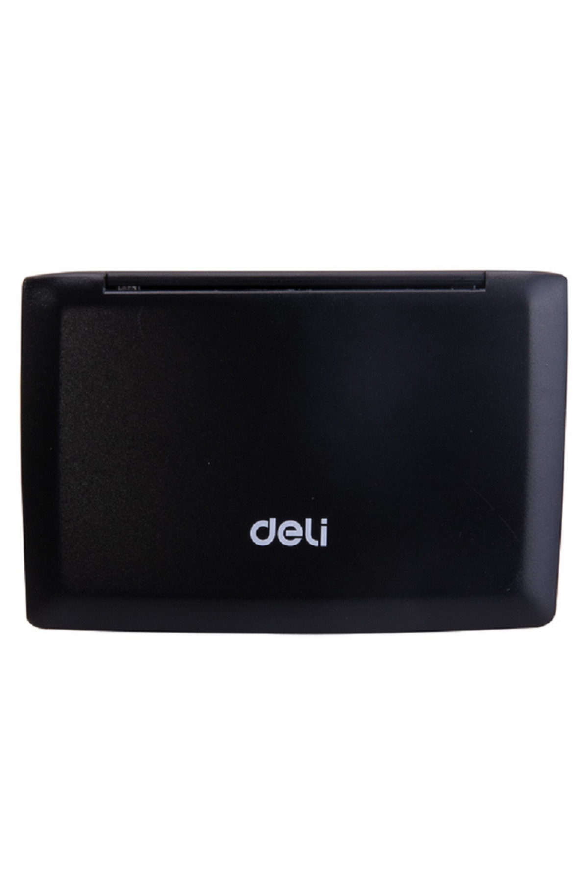 Deli-8-Digits Dual Power High Quality LCD Display Calculator Black 3