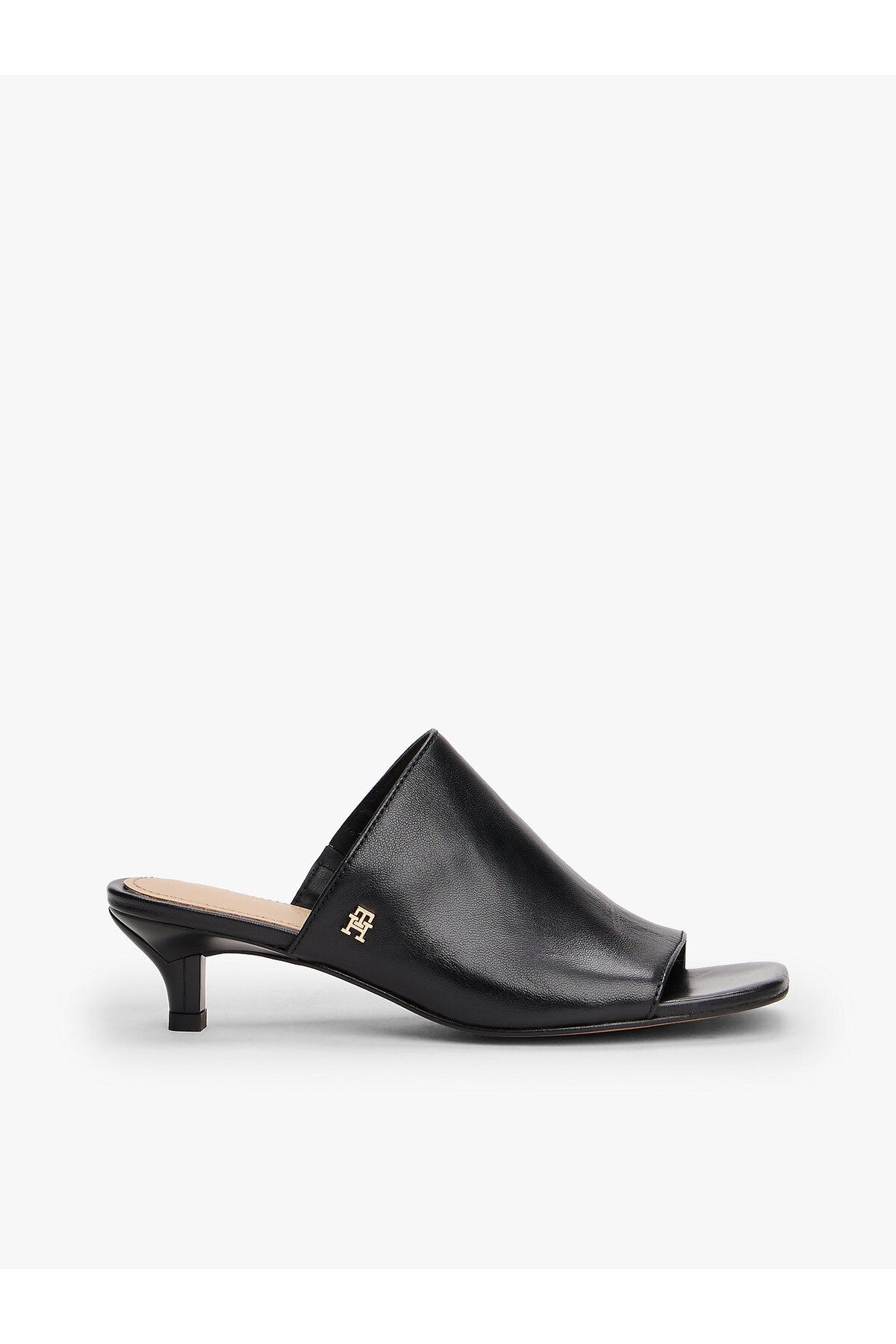 Tommy Hilfiger Leather Kitten Heels
