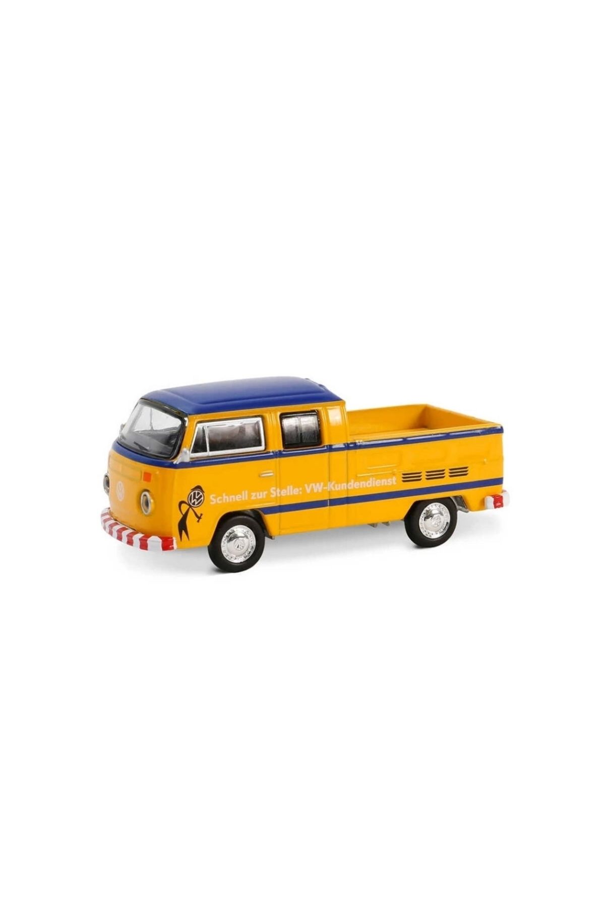 Eng Nessiworld Greenlight 1/64 Club Vee-Dub Series 19- 1977 Volkswagen Type 2 Double Cab Pickup “Doka”