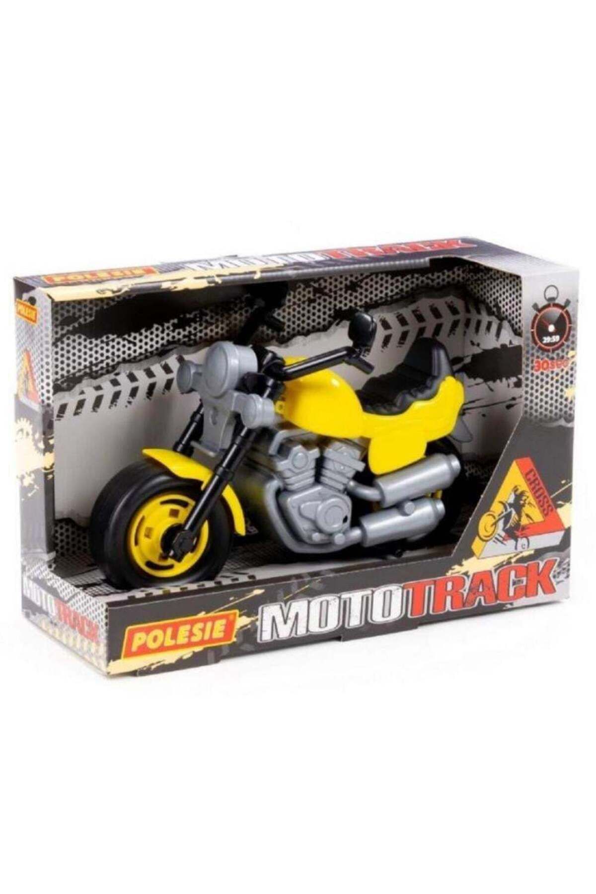 Zayla Cross Yarış Motorsikleti 25 Cm Sarı