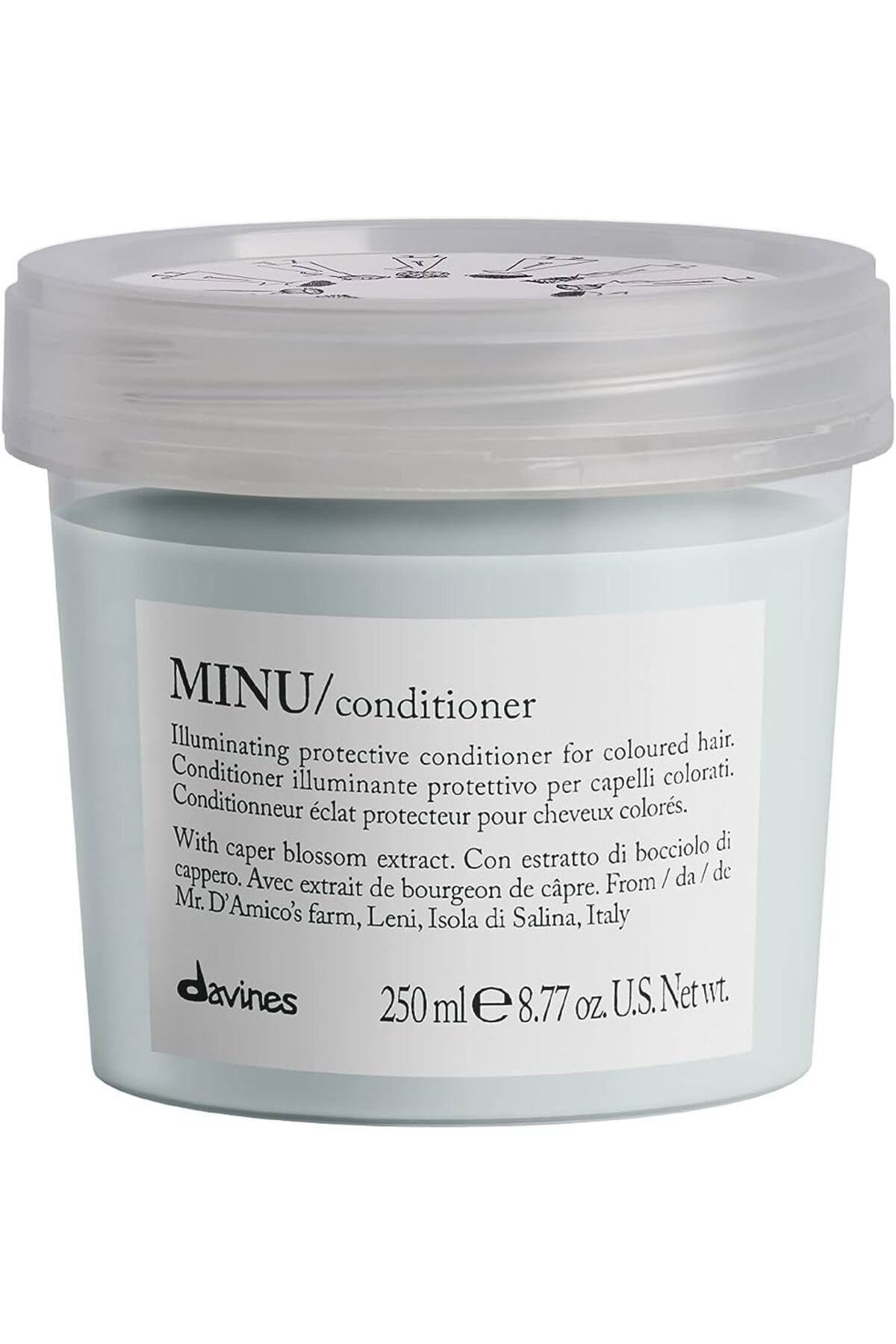Davines YAZ İÇİN Minu ConditionerBoyalı Saçlar İçin Ekstra Koruyucu Bakım Saç Kremi 250 ml TRUSTY 184