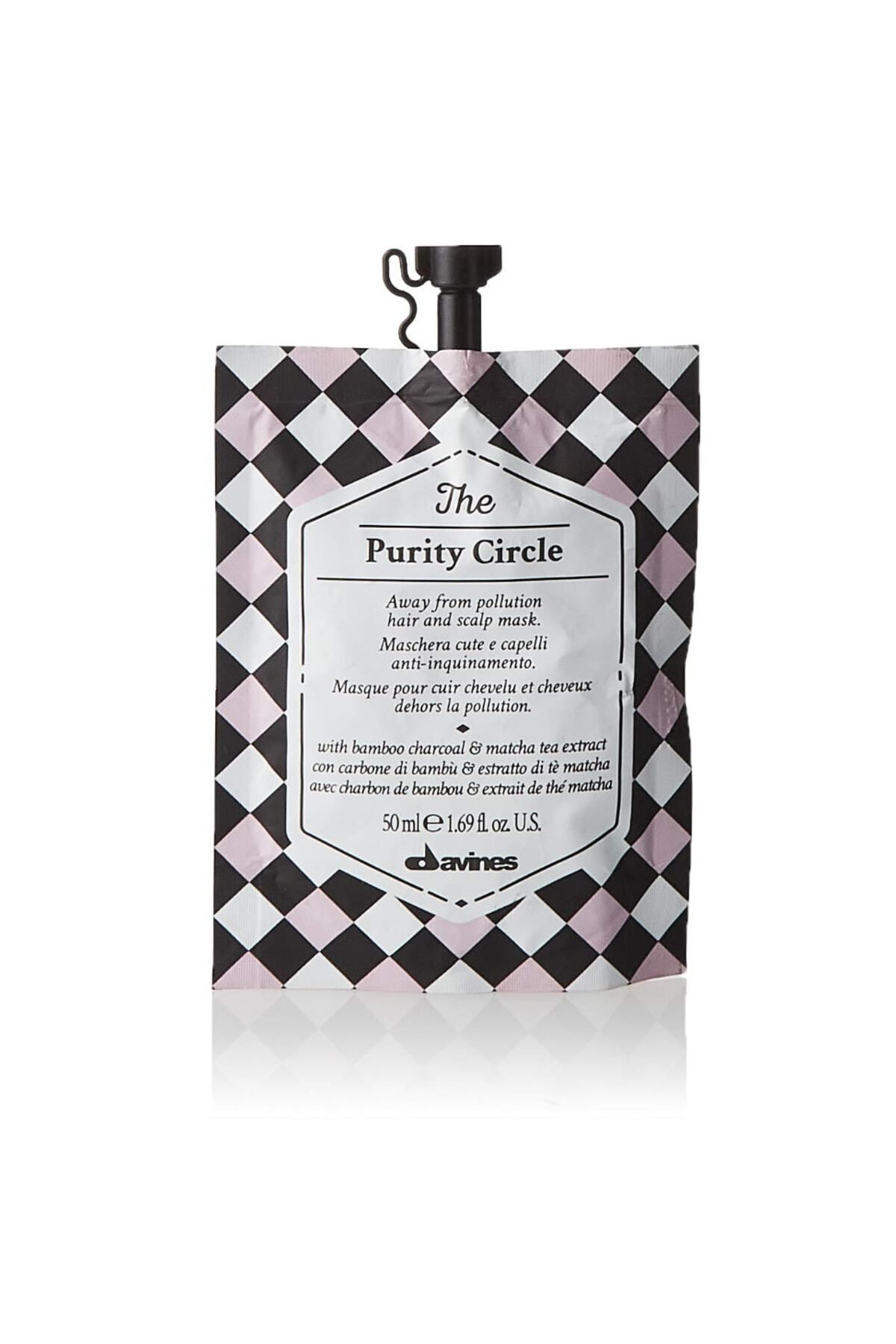 Davines YAZ İÇİN The Purity Circle Sac Derısı ARINDIRICI Purifying Hair Mask 50 Ml 26 TRUSTY 174