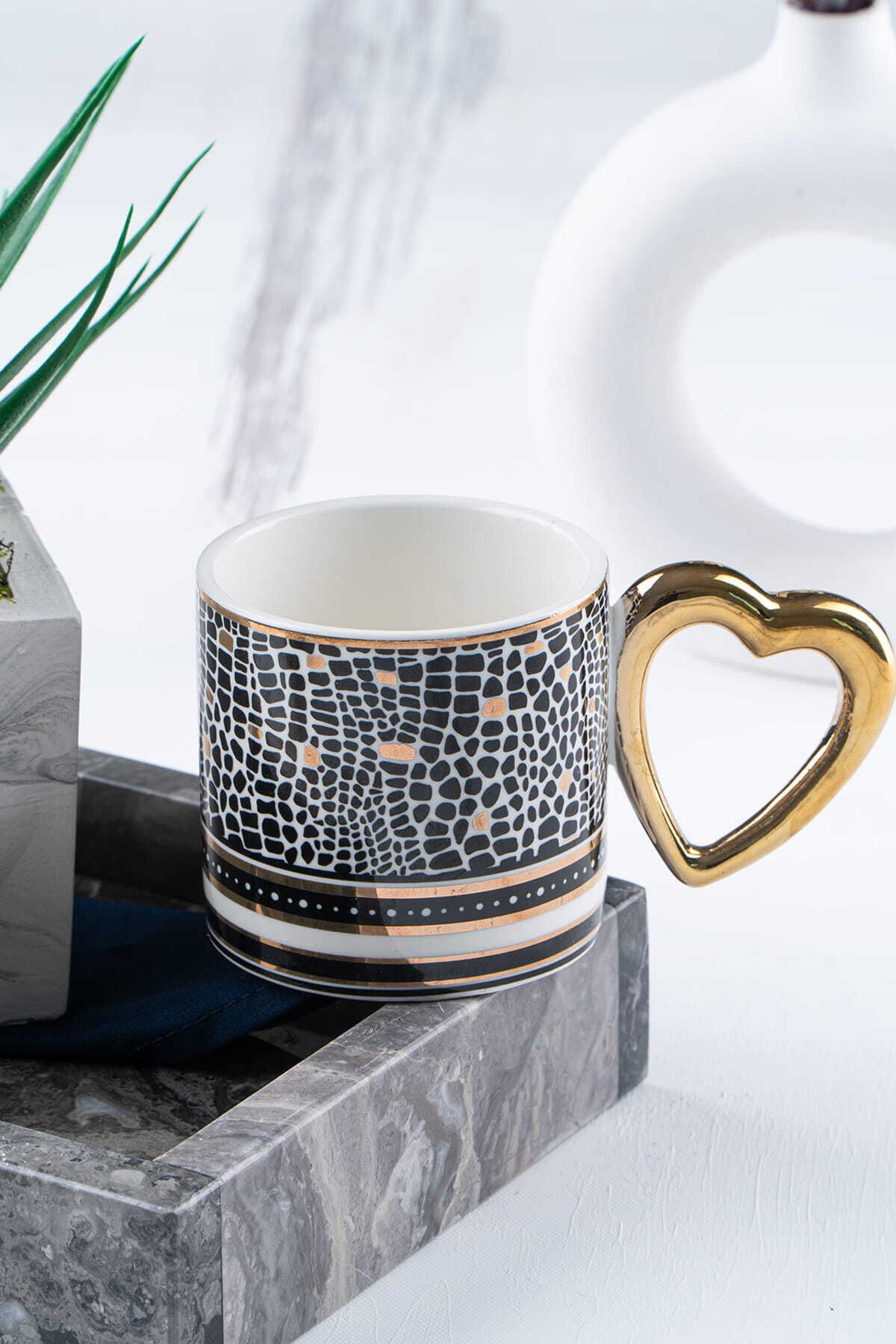 ACAR Snahe Mug Porselen Kupa Bardak - 180 ml