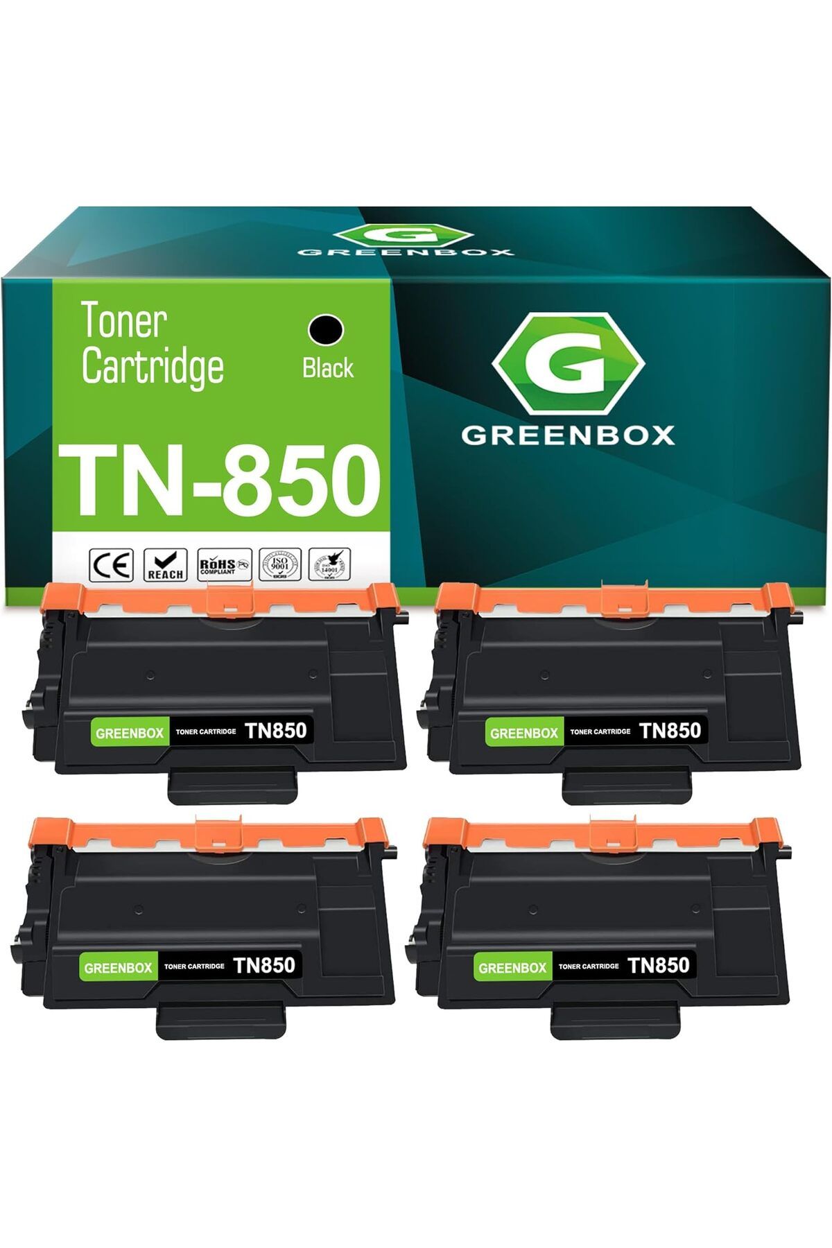 Brother TN3467 DCP-L5500DN DCP-L5600DN MFC-L5700DW HL-L5000D MFC-L5800DW MFC-L5850DW HL-L5100DN (4 Black)