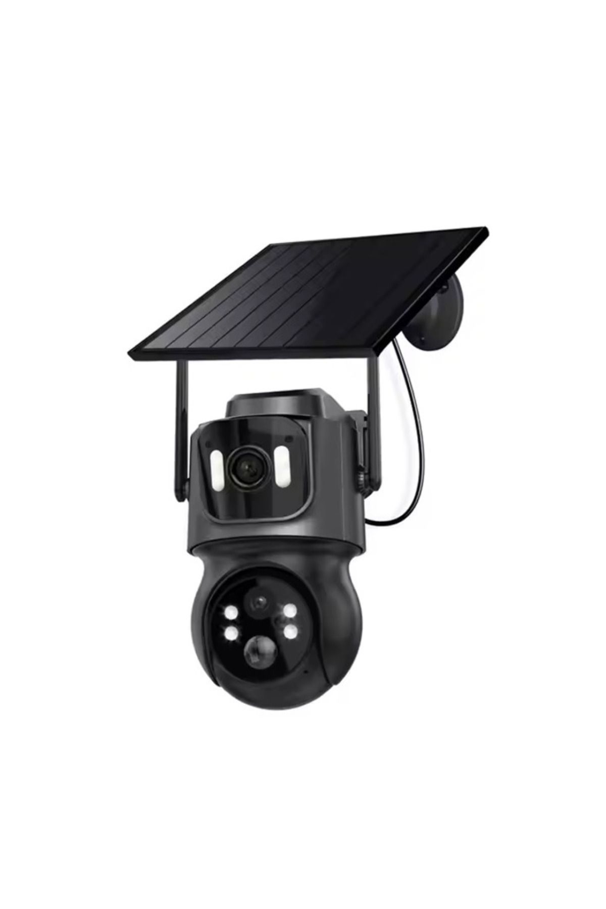 yoosee YS-09 WİFİ Dahili Kamera açık çift Lens WiFi GÜNEŞ PANELLİ