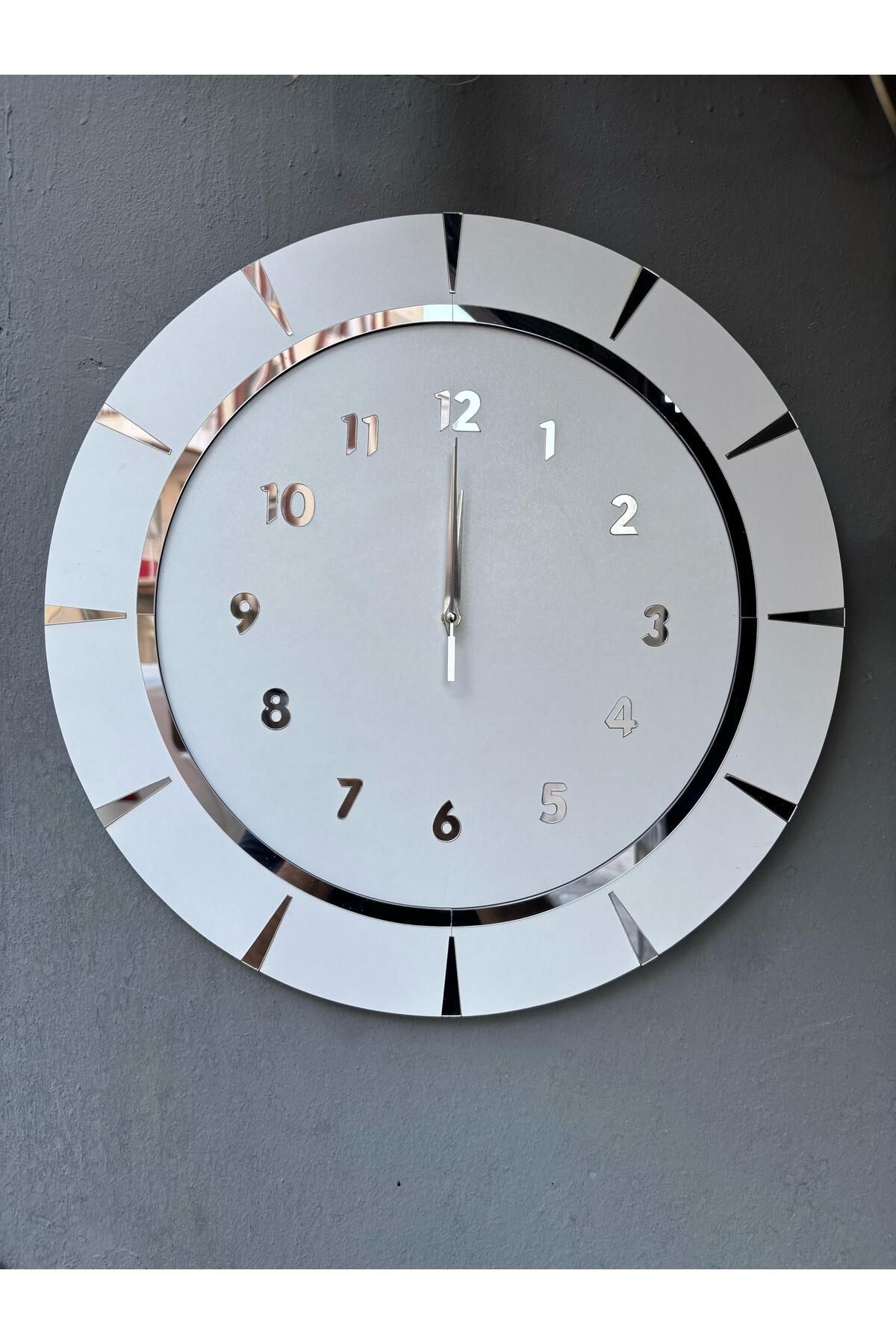 Nixar Desing Dekoratif Ahşap Duvar Saati Lüks Duvar Dekoru Sessiz Mekanizma Modern Saat Ahşap Saat Wall Clock