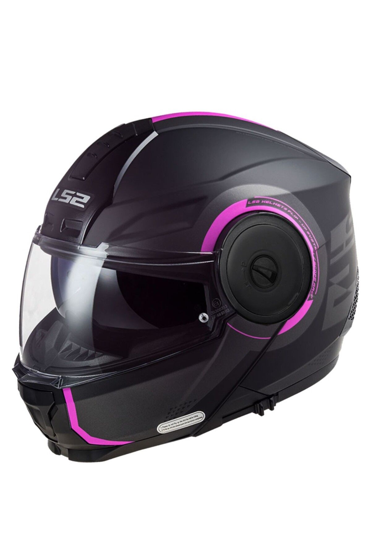 LS2 SCOPE 2 ARCH MAT PEMBE ÇENE AÇILIR KASK