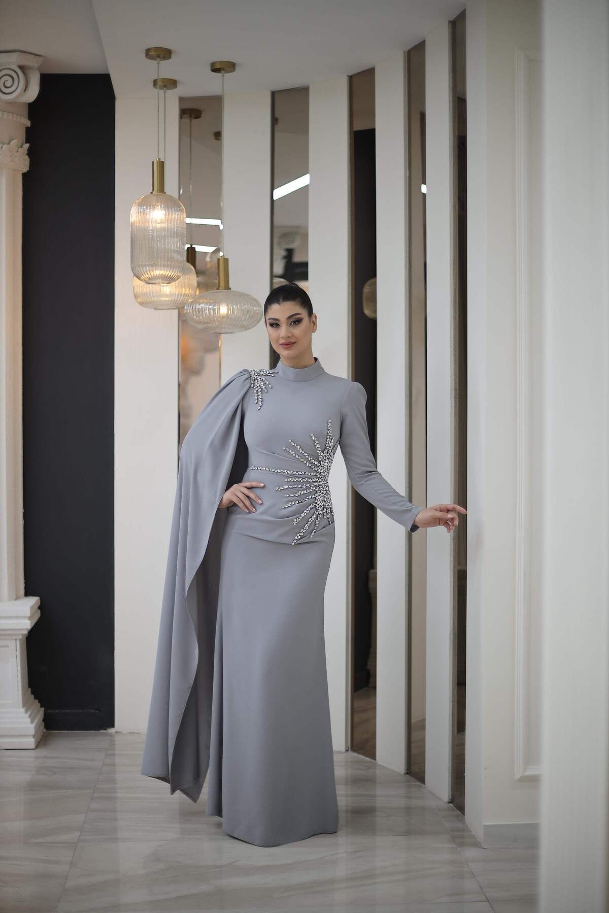 GİZEM MODA TESETTÜR ABİYE GÜNEŞ