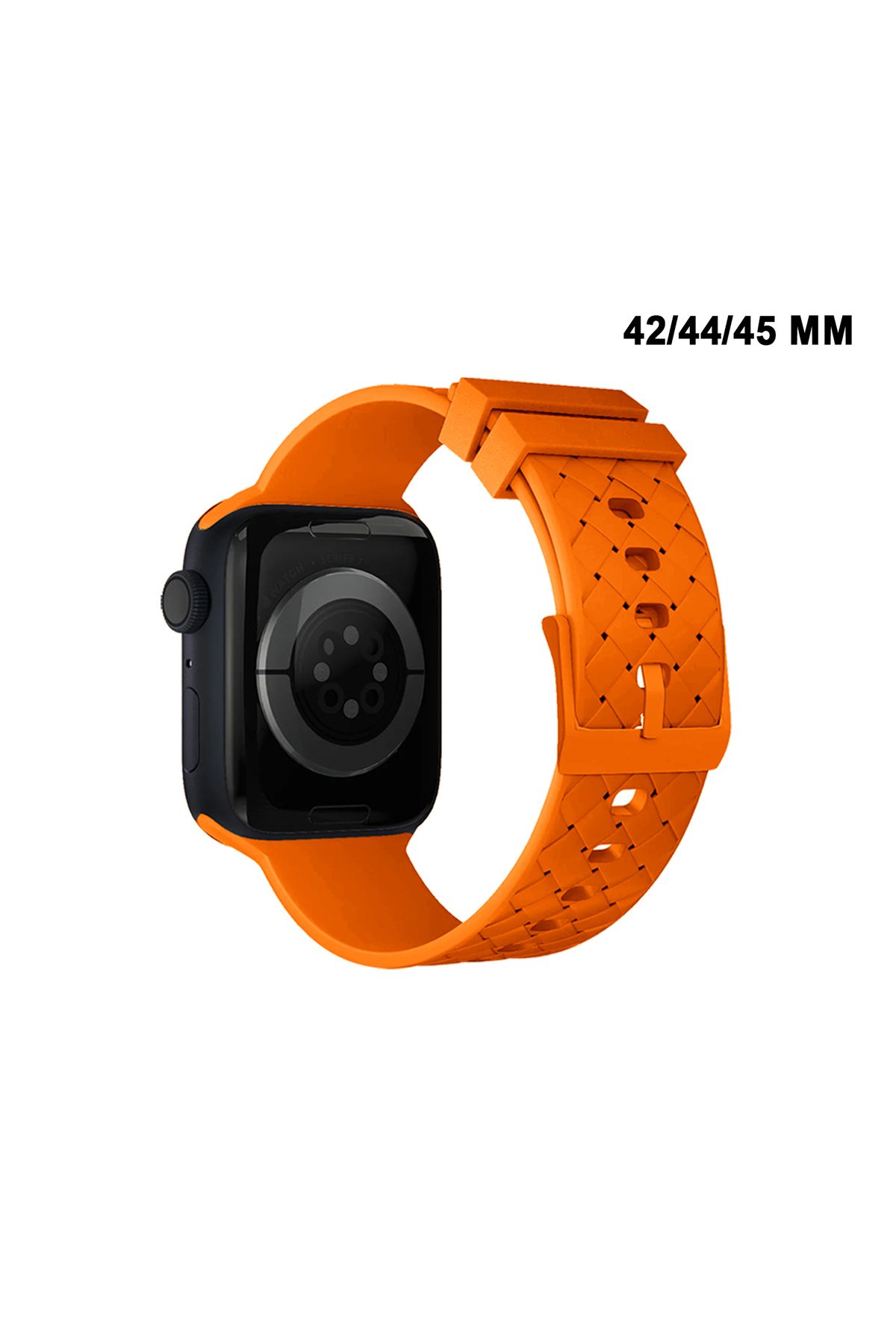 MTL Apple Watch Uyumlu Watch 1/2/3/4/5/6/SE/7/8/9 Serileri 42/44/45/49 MM Kordon Kayış Silikon MT92