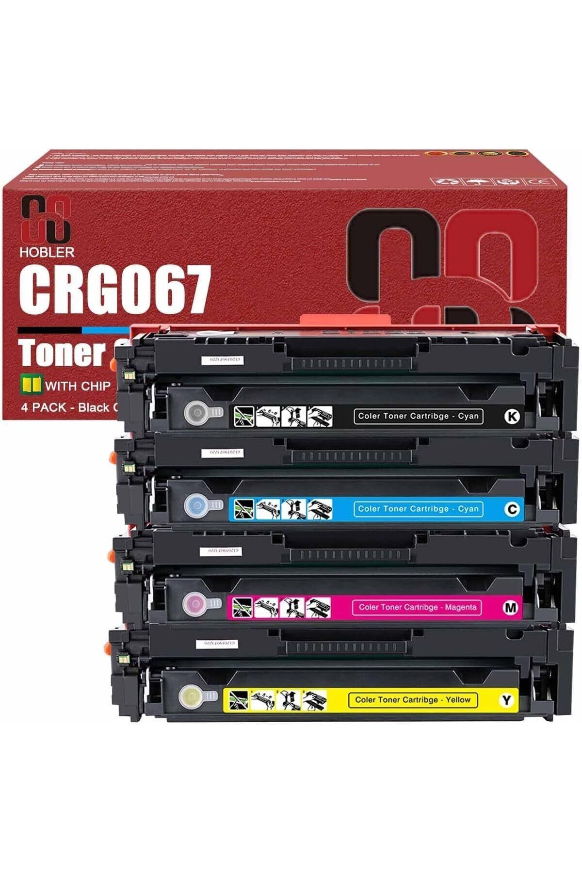 Canon YA-DE BİLİŞİM Crg-067 Takım Muadil Toner Lbp-631Cw - Lbp-633Cdw - Mf-651Cw - Mf-655Cdw - Mf-655 -Set