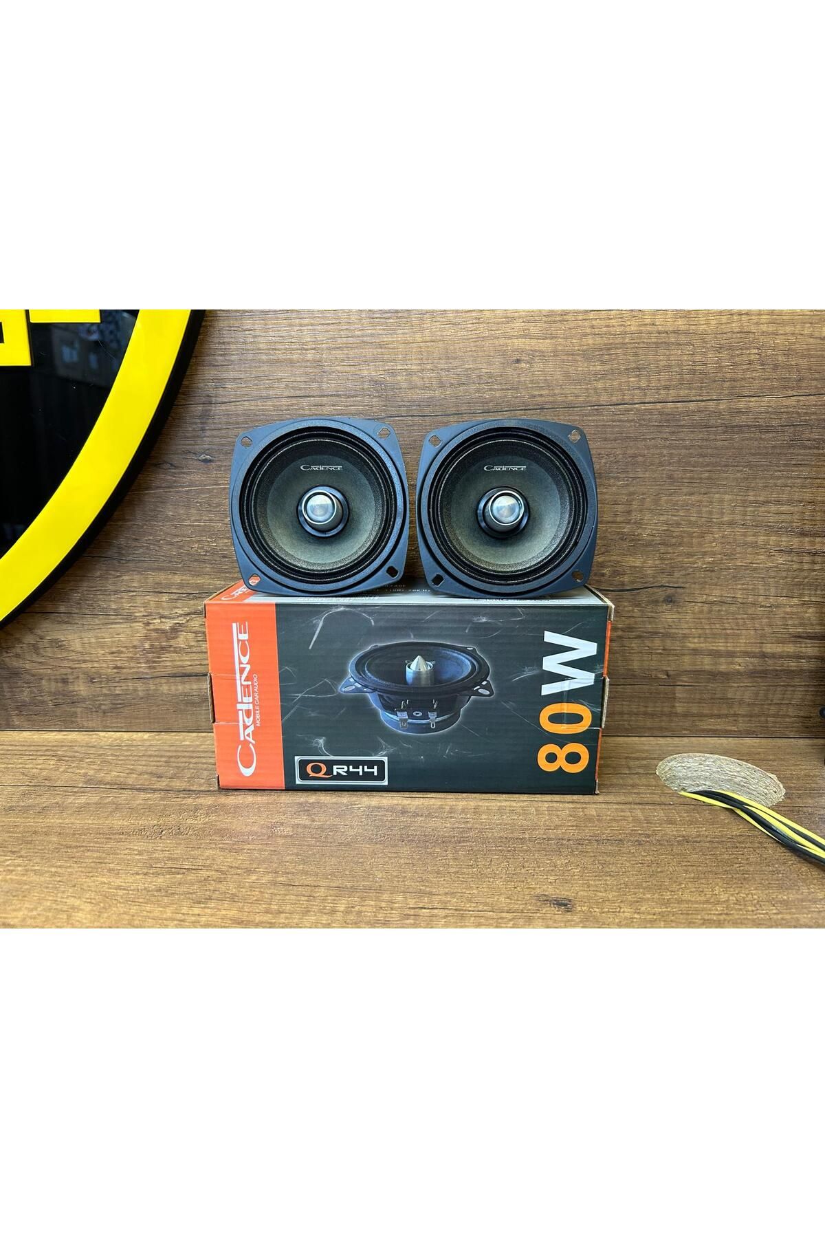 MYWAYY QR-44 10Cm Profesyonel Midrange 2 Adet 1 Takım