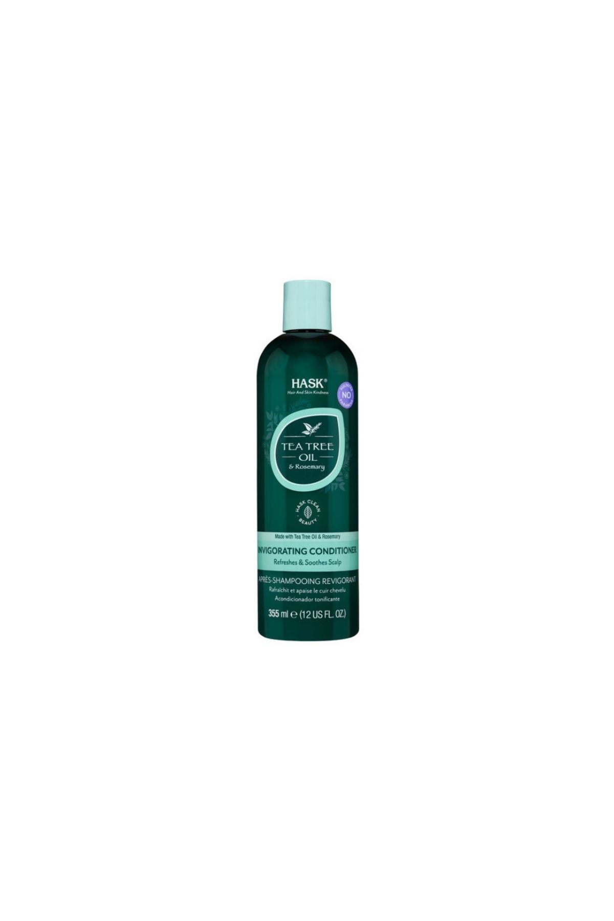 HASK-Tea Tree Oil & Rosemary Conditioner 355 ml – Invigorates & Soothes Scalp 3