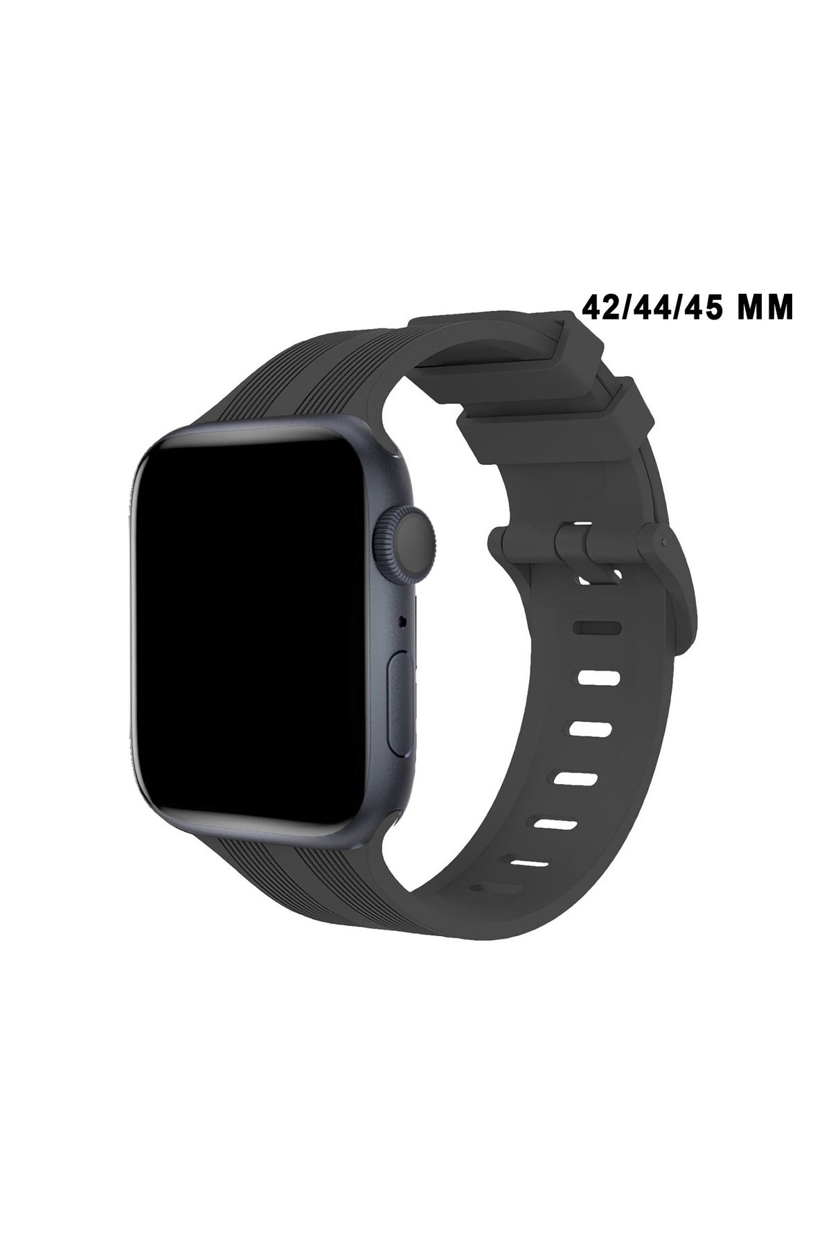 MTL Apple Watch Uyumlu Watch 1/2/3/4/5/6/SE/7/8/9 Serileri 42/44/45/49 MM Kordon Kayış Silikon MT86