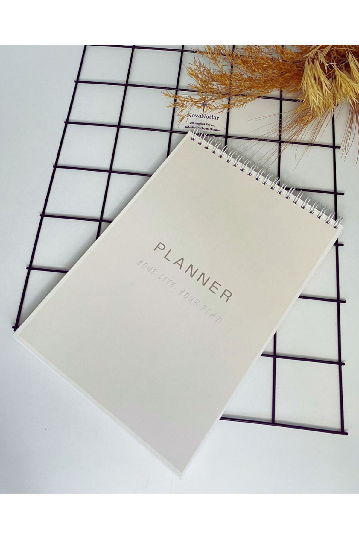 NovaNotlar B5 Haftalık Planlayıcı – Weekly Planner – Spiral Ciltli / ajanda / Not defteri / telli defter