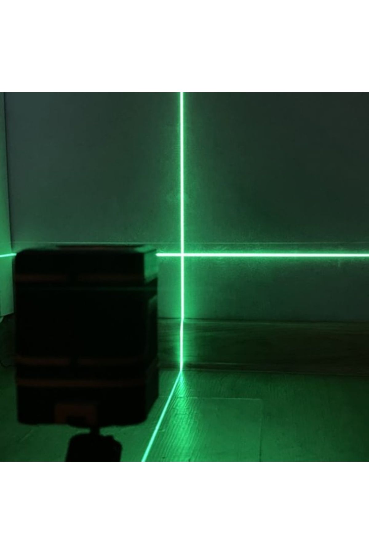 varioshop-VarioShop® Laser Level, 360° Rotation, Working Distance 25 m, Cross Laser Function, Length 3