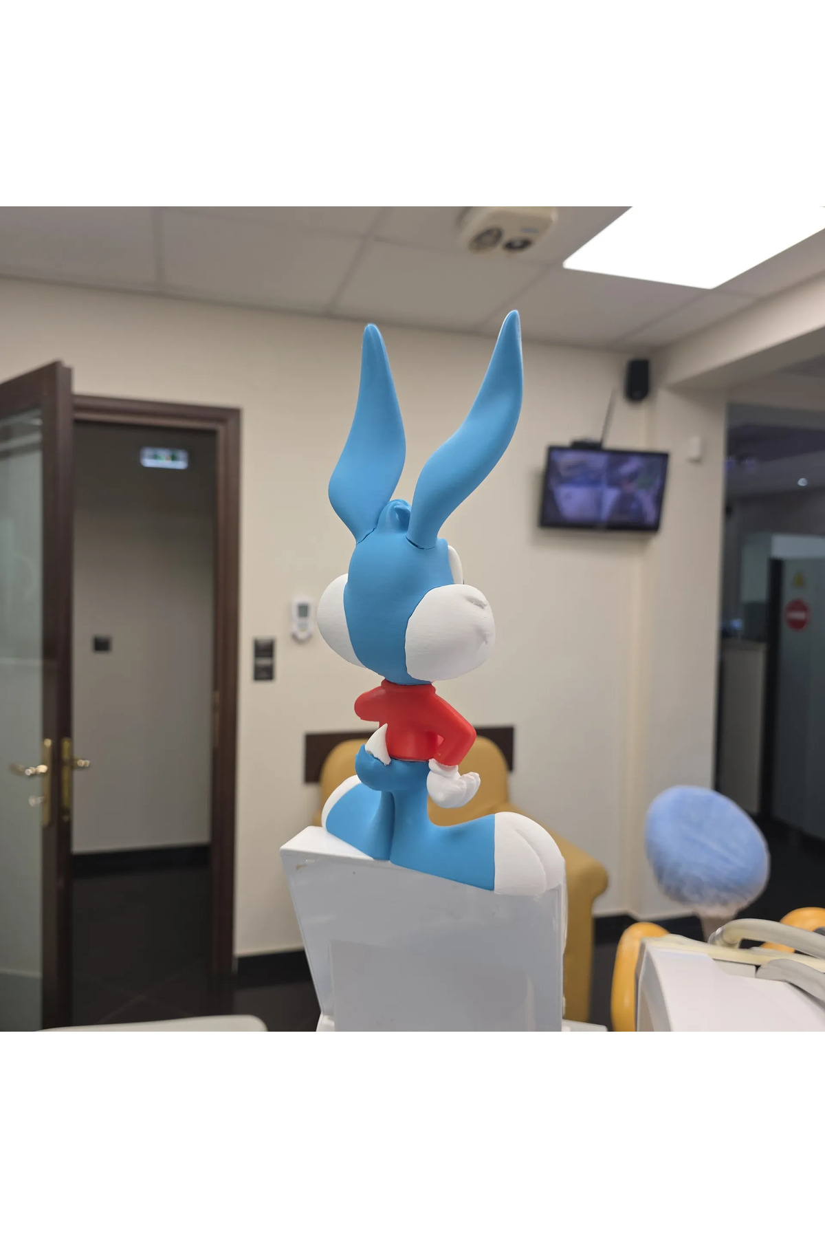 Buster Bunny Figure 20 cm Stampa 3D Personaggio decorativo dei cartoni animati da collezione