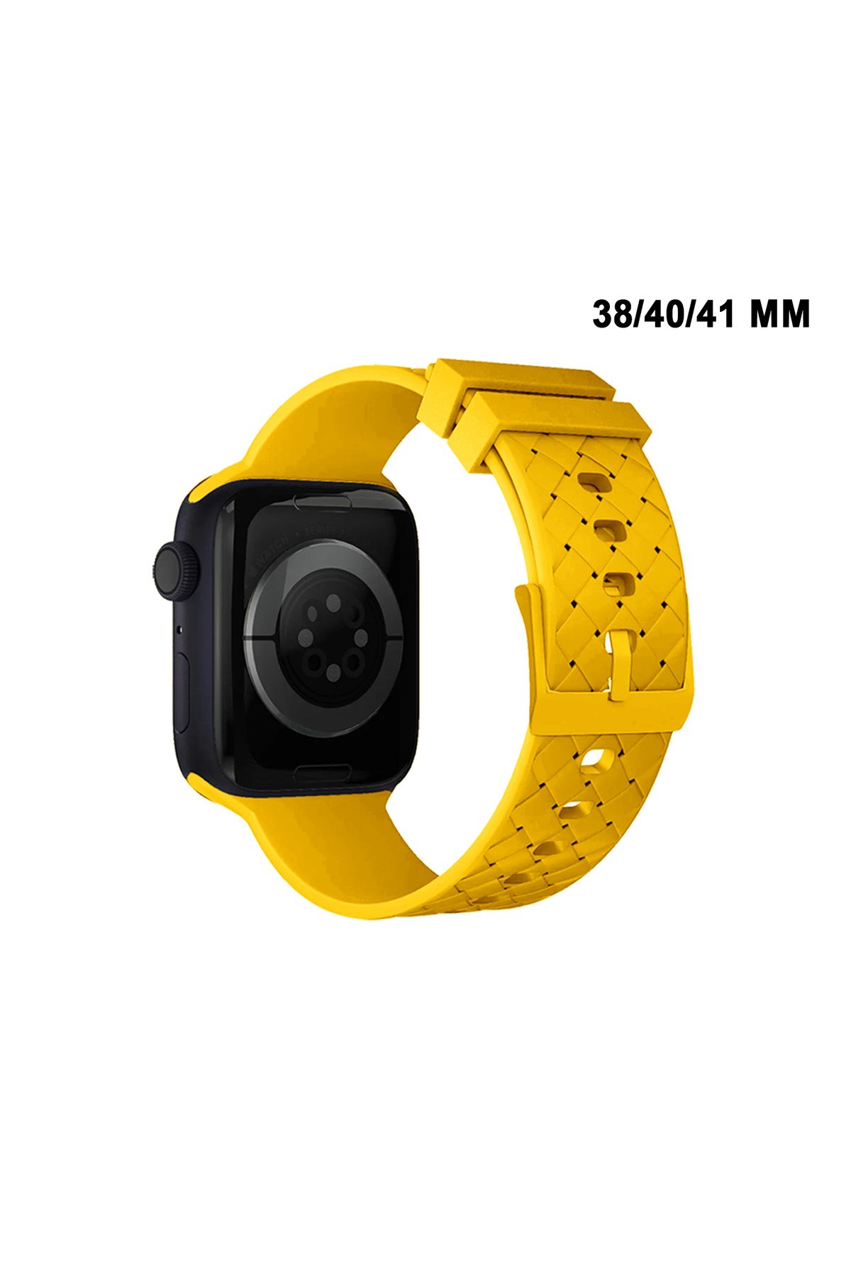 MTL Apple Watch Uyumlu Watch 3 4 5 6 7 8 9 Se Serileri 38 40 41mm Kordon Kayış Silikon MT92