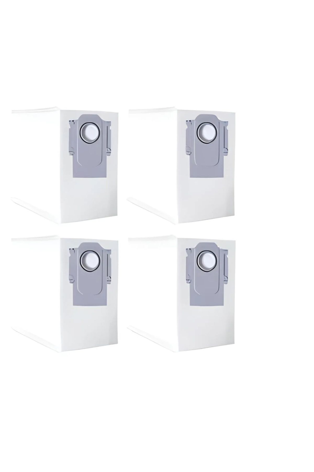 LİN GRUP Roborock SAROS 10 model S90VER uyumlu robot süpürge Toz Torbası 4 Adet