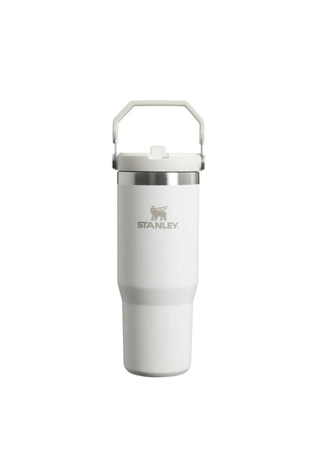hayshillss The Iceflow™ Flip Straw Tumbler 30 Oz | Beyaz Pipetli Termos Bardak 0,89 Litre