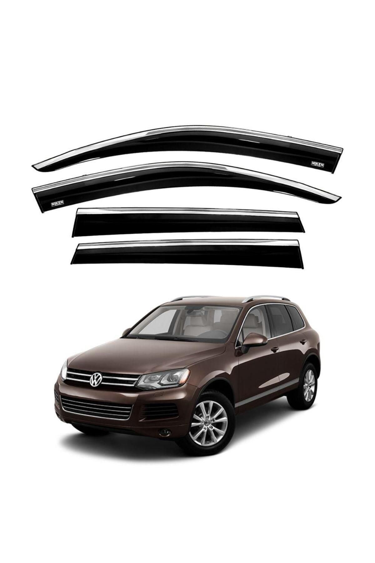 Carmind Volkswagen Touareg Krom Çıtalı Cam Rüzgarlığı 2011-