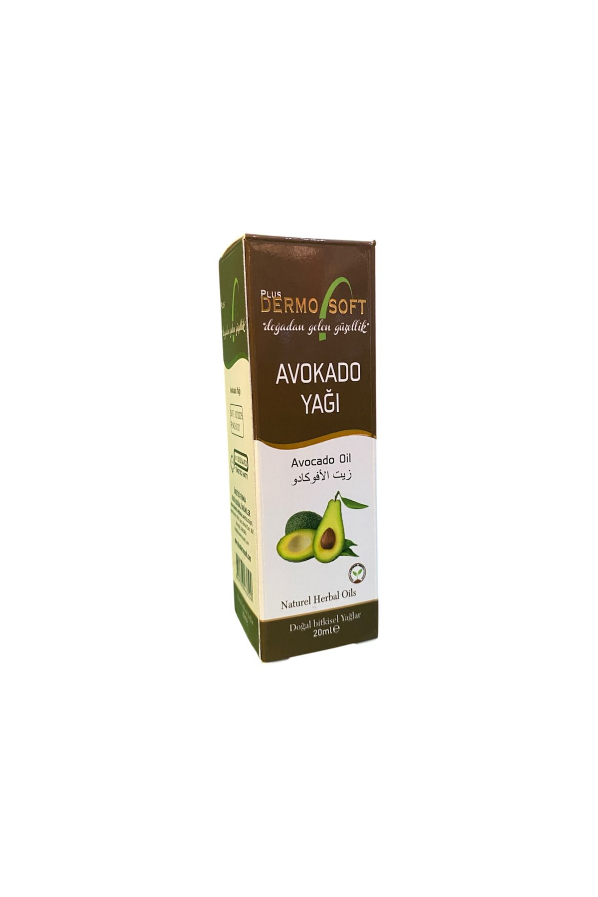 DERMOSOFT Bitkisel Avakado Yağı 20 ml