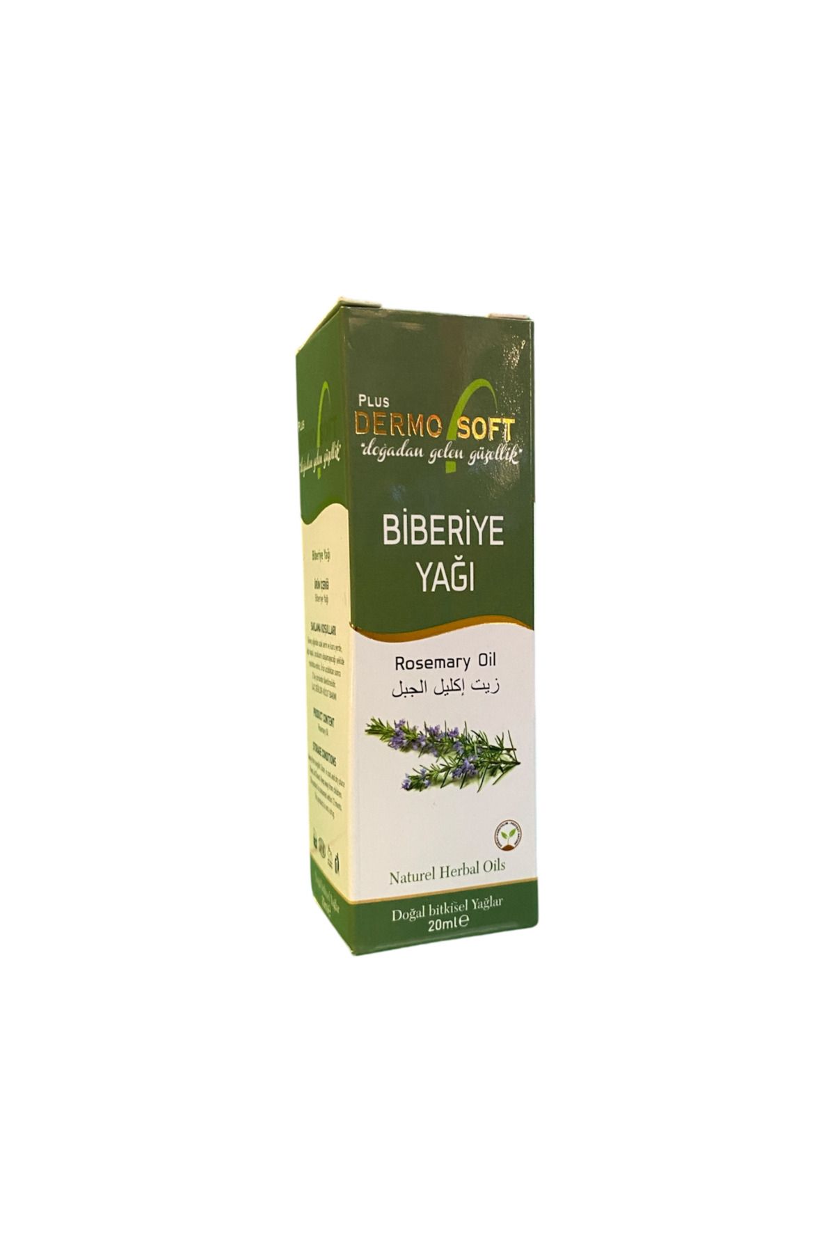DERMOSOFT Bitkisel Biberiye Yağı 20 ml