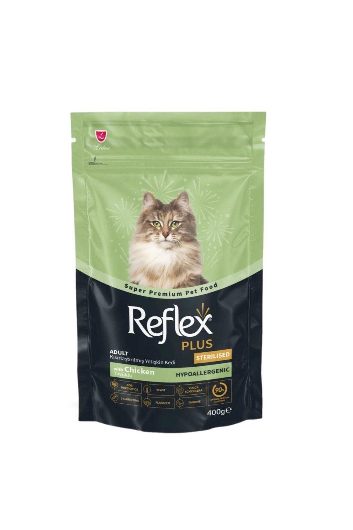 Reflex Plus Hypoallergenic Tavuklu Kısırlaştırılmış Kedi Maması 400gr