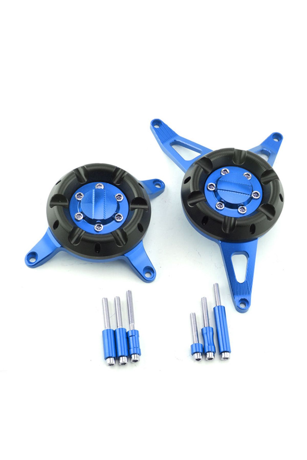 GOGOPREMİUM HONDA CB650F UYUMLU MOTOR BLOK KORUMASI SET MAVİ