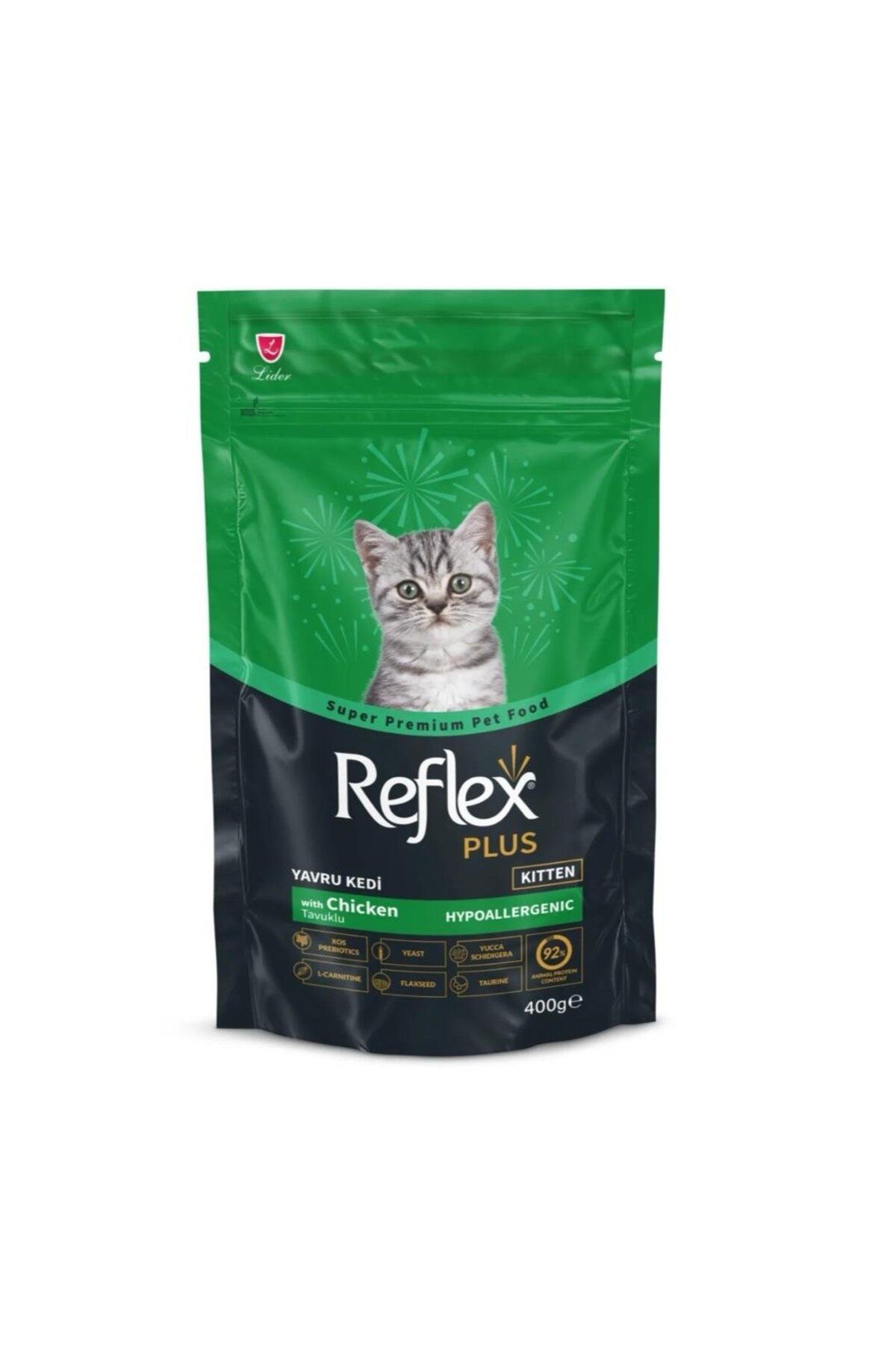 Reflex Plus Kitten Hypoallergenic Tavuklu Yavru Kedi Maması 400gr