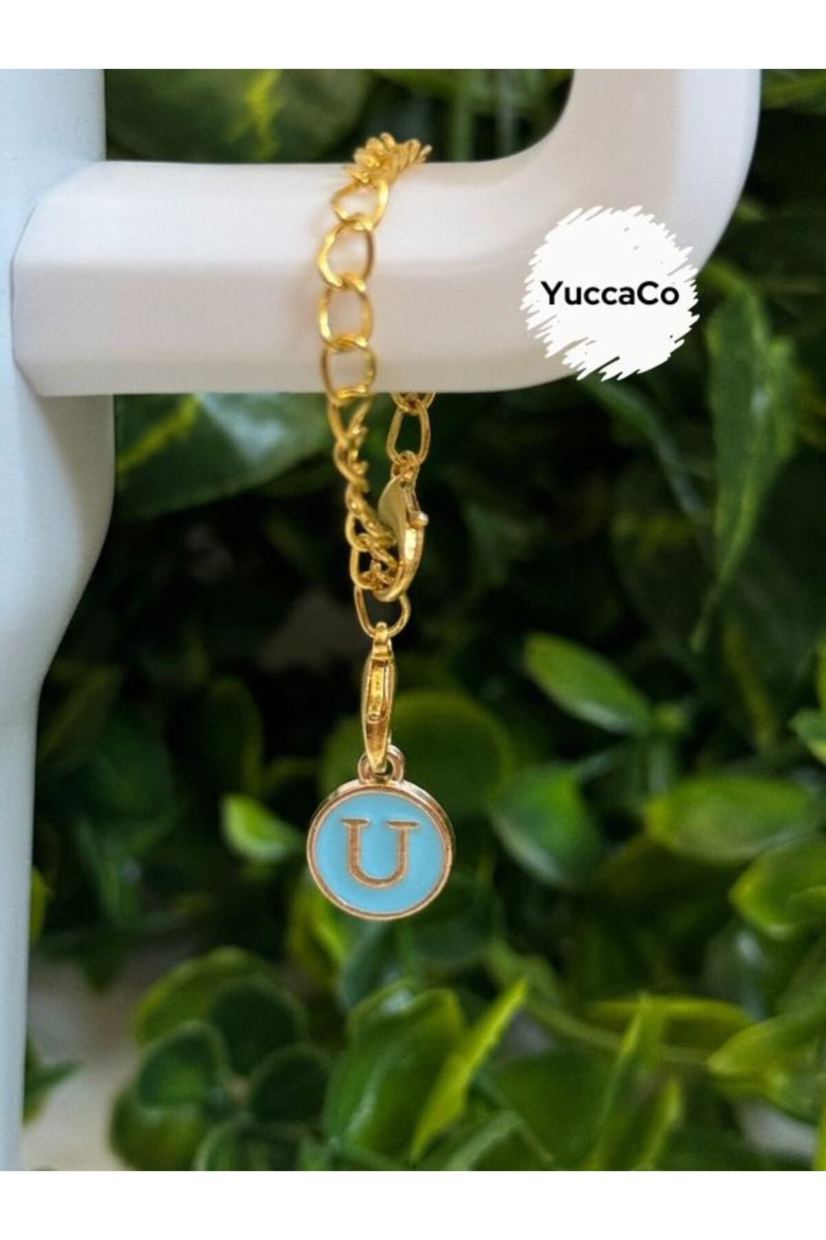 Stanley U Harf Termos Charm/U Harfli Termos Süsü/U Harfi Çanta Charmı