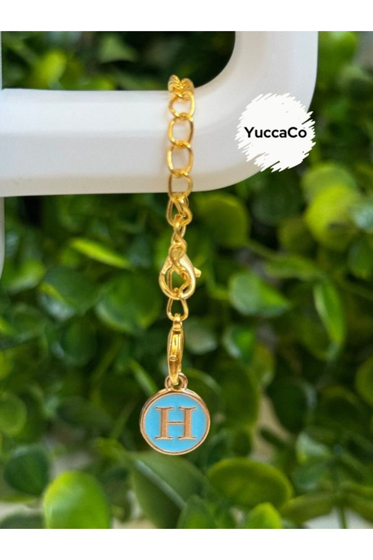Stanley H Harf Termos Charm/H Harfli Termos Süsü/H Harfi Çanta Charmı