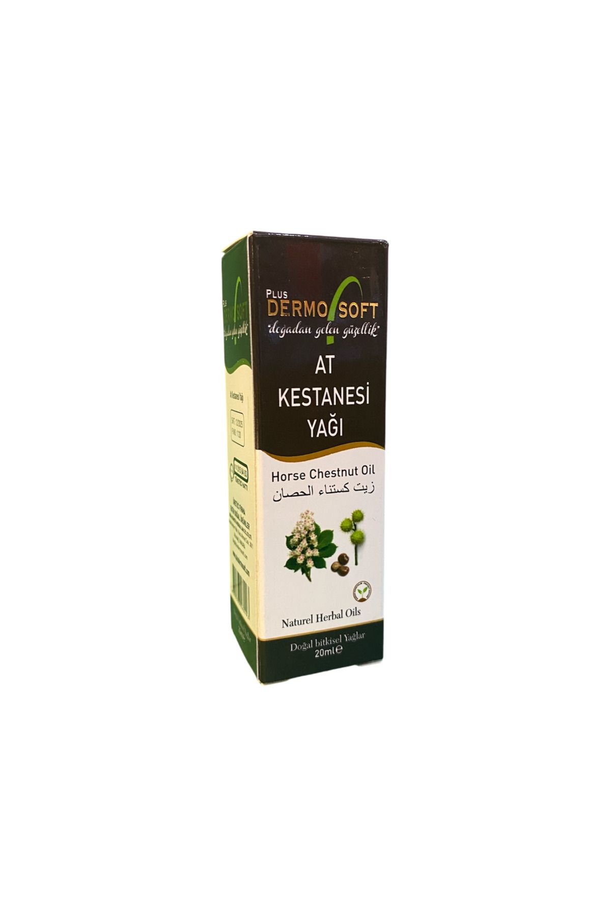 DERMOSOFT Bitkisel At Kestanesi Yağı 20 ml
