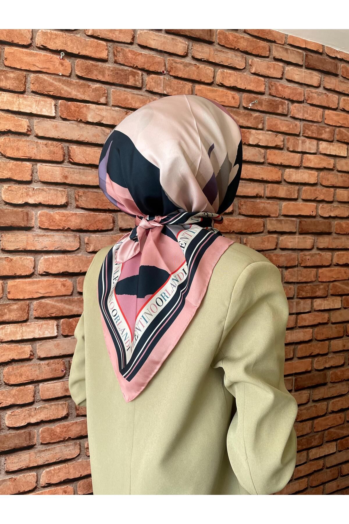 Valentino Orlandi twill ipek eşarp