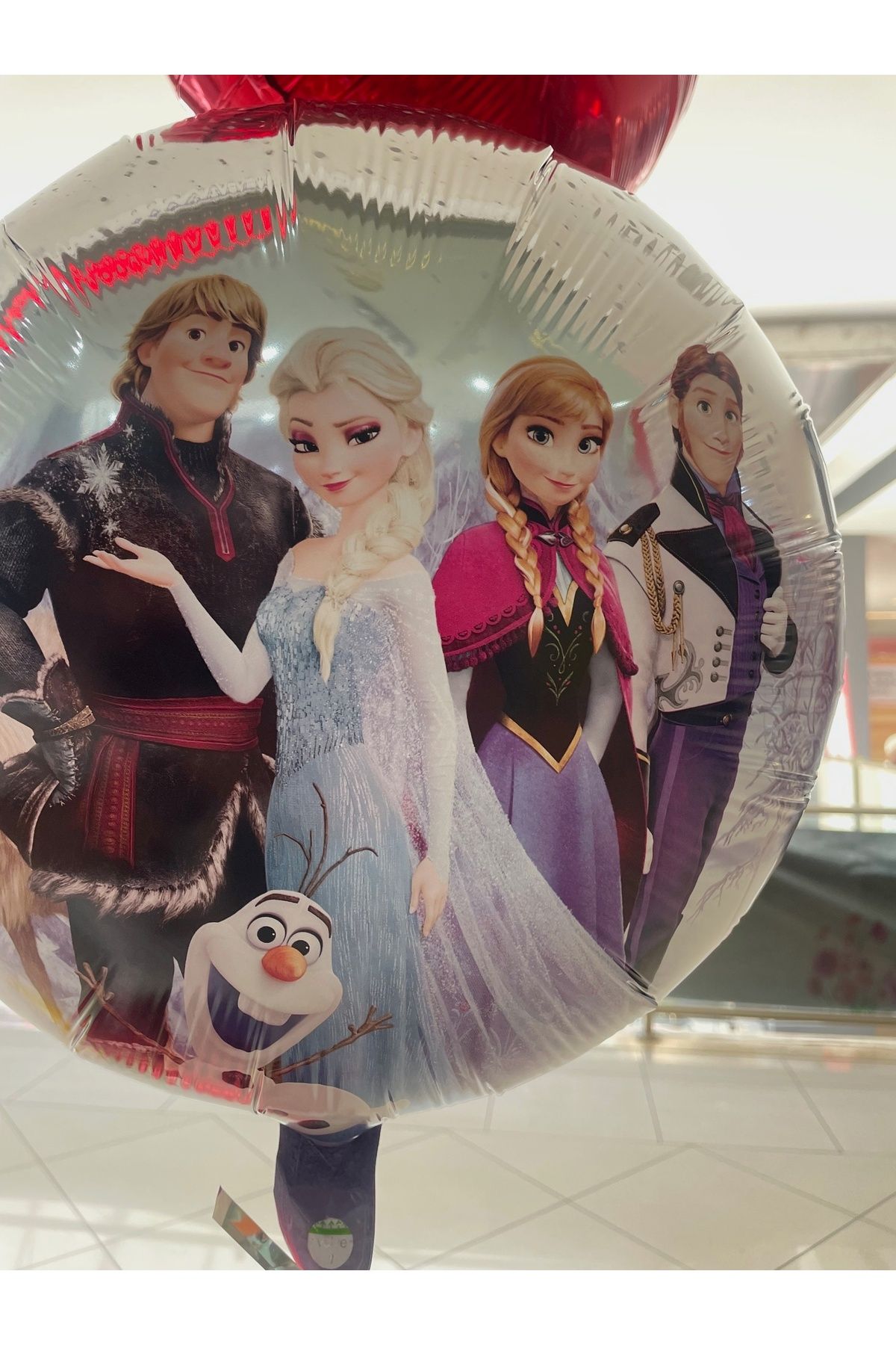 Ege Pastacılık Frozen Karlar Ülkesi Karakter Folyo Balon