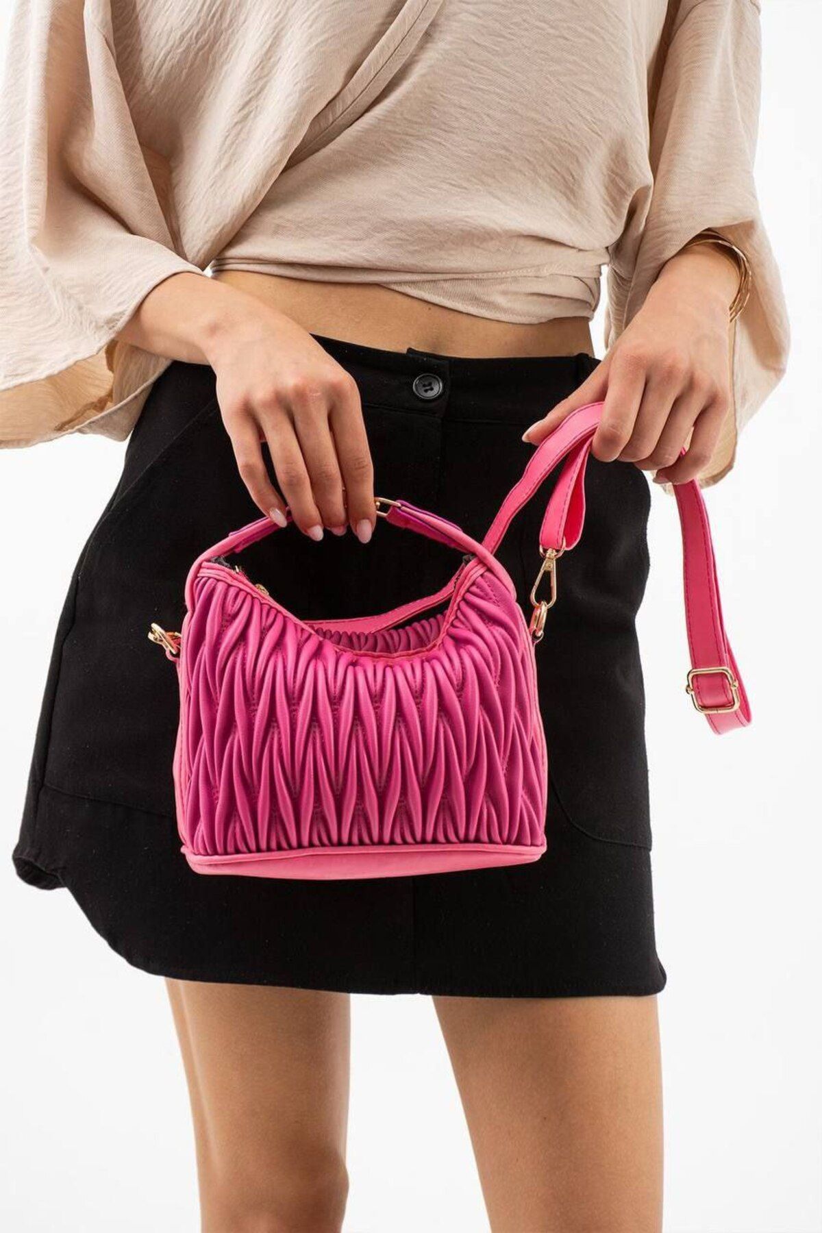 bynarincollection Günlük model kol ve omuz çantası