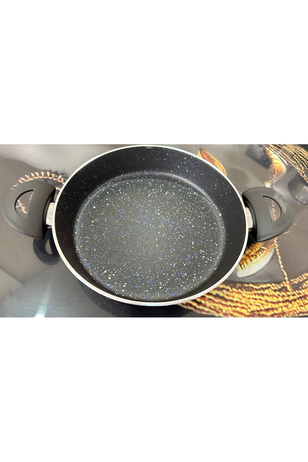 King Queens 22 Cm Granit Çift Kulplu Tava