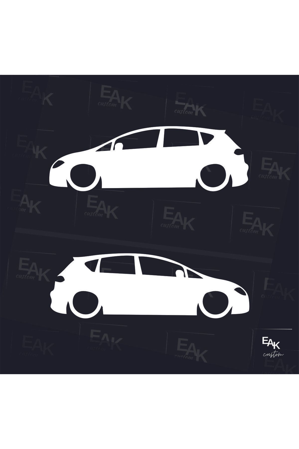 eakcustom SEAT LEON oto sticker (18cm x 6cm)
