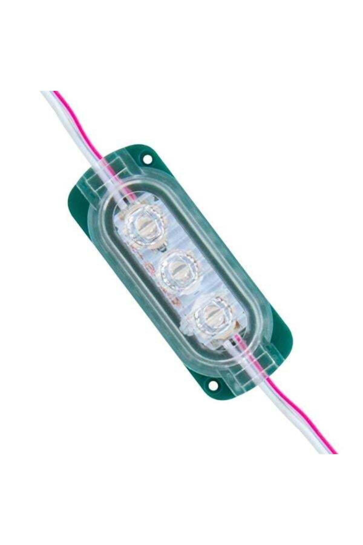 Emperium 12 Volt 0.6 Watt Yeşil 2835 65 X 25 Mm IP65 120 Lümen 160 Derece Modül Led