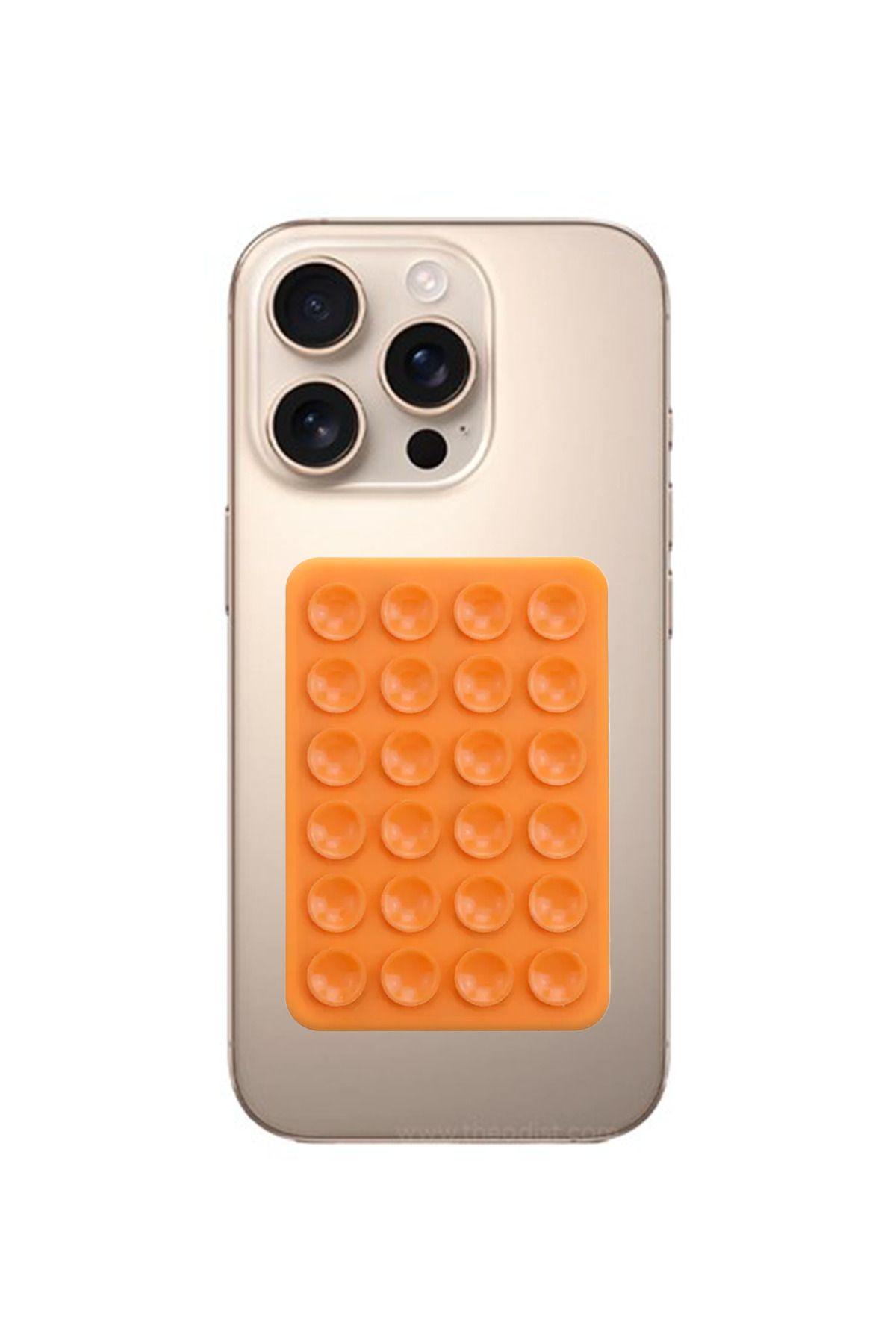 OSG Cam Ve Düz Yüzeylere Yapışan Vakumlu Telefon Tutucu Vantuz Yapışkanlı Kaymaz Telefon Kılıfı İçin
